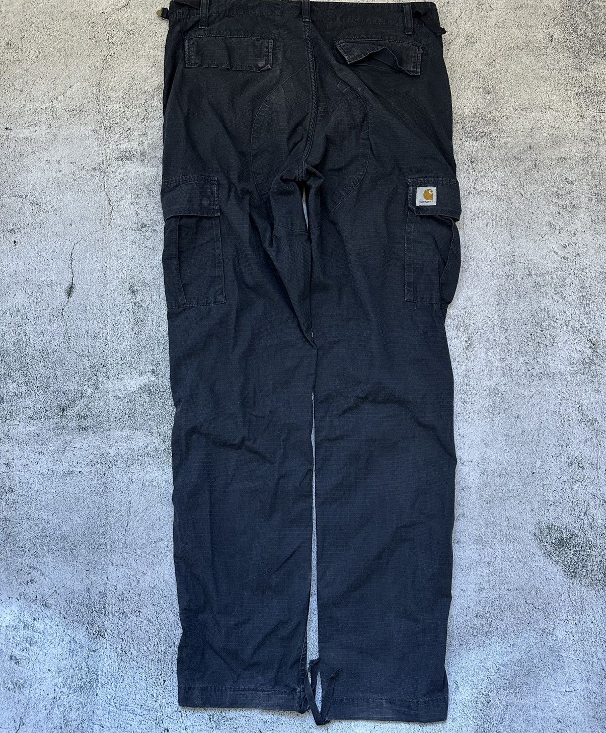 Carhartt Carhartt Cargo Aviation Pants Size 33x34 Blue Size US 33 - 2 Thumbnail