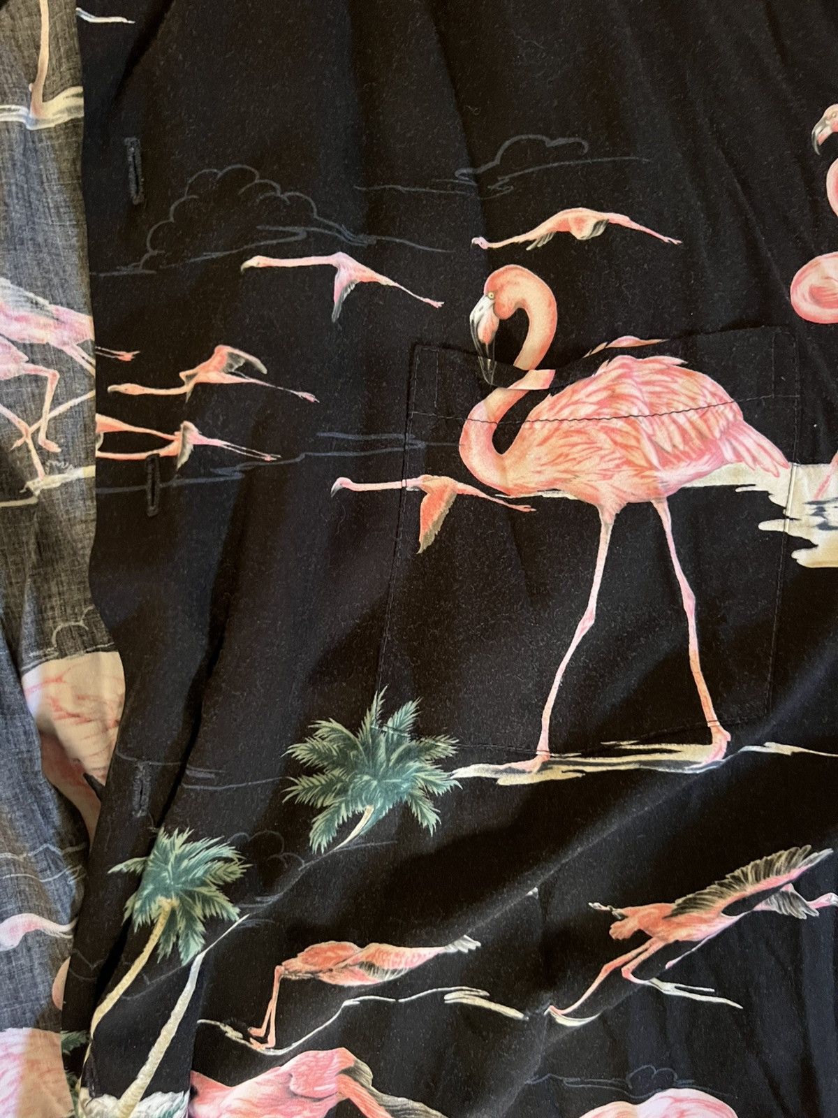 Paradise Found Vintage Pink Flamingo Hawaiian Shirt - Harry Styles Size US XL / EU 56 / 4 - 7 Thumbnail