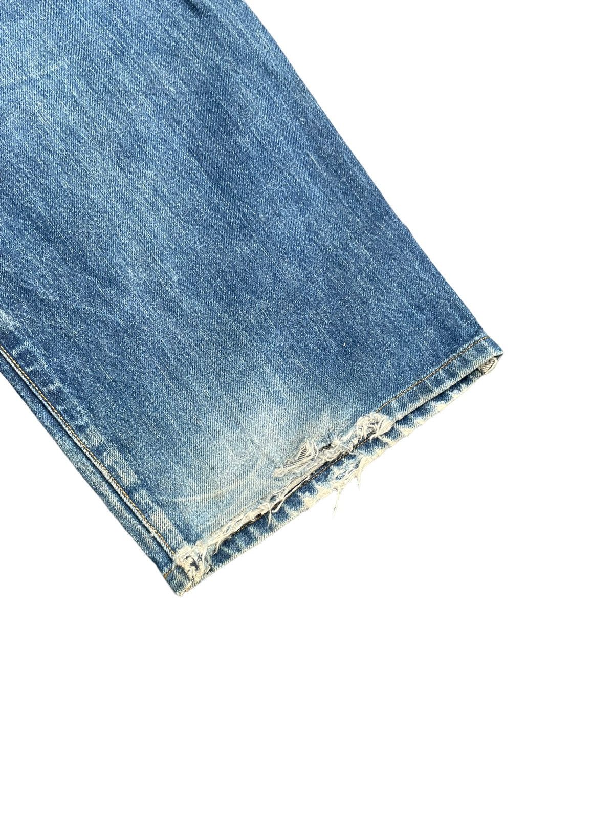 Volcom Volcom Stone Baggy Distresed Denim Size US 35 - 10 Thumbnail
