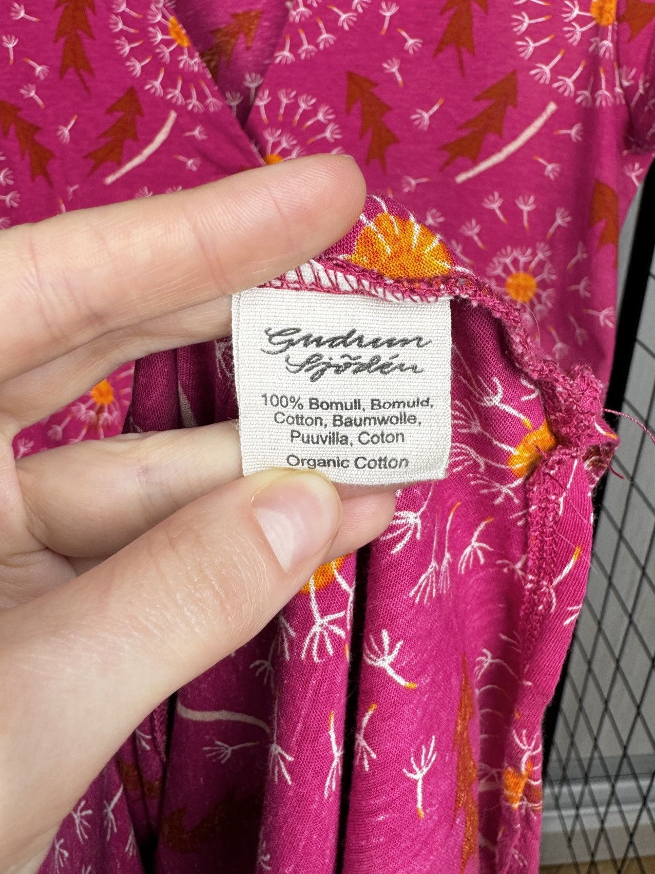 Gudrun Sjoden Gudrun Sjödén Dandelion Flower v-neck short sleeve dress M Size M / US 6-8 / IT 42-44 - 10 Thumbnail