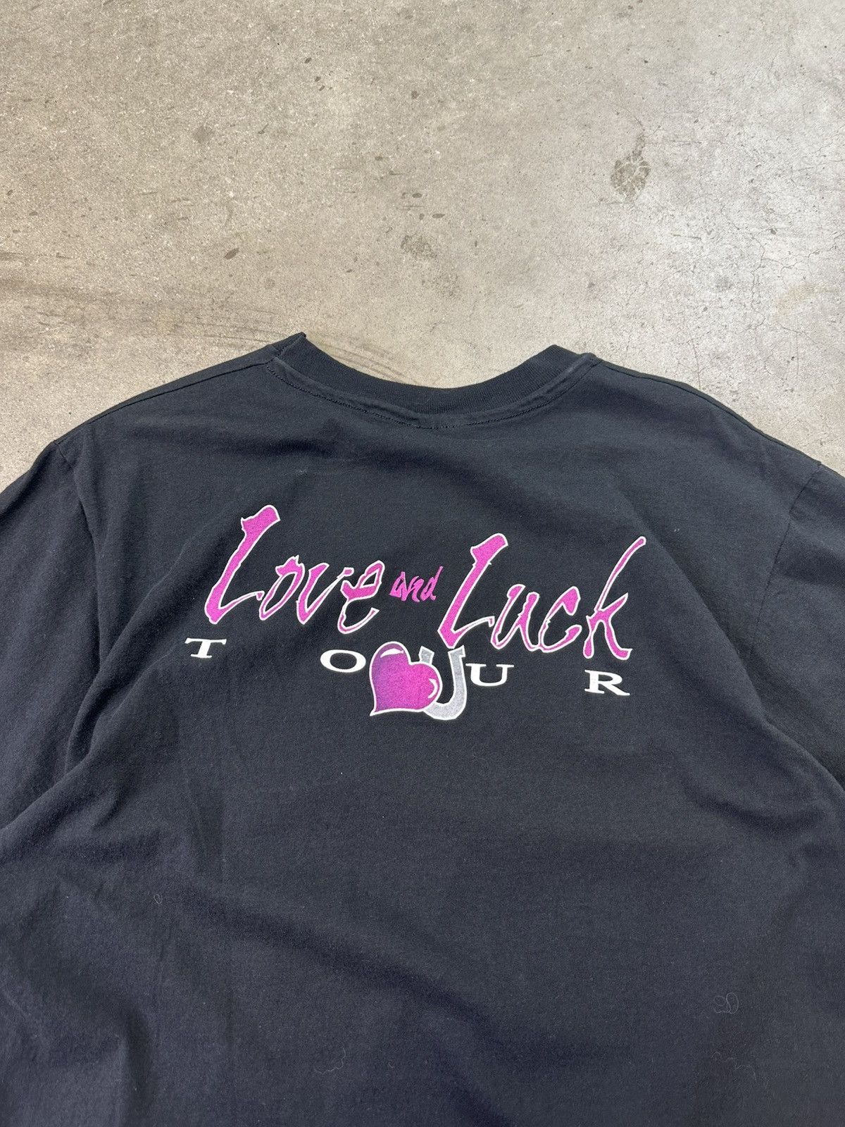 Vintage 90s Vintage Band Tee M/L Marty Stuart Love & Luck Tour Baggy Size US M / EU 48-50 / 2 - 3 Thumbnail