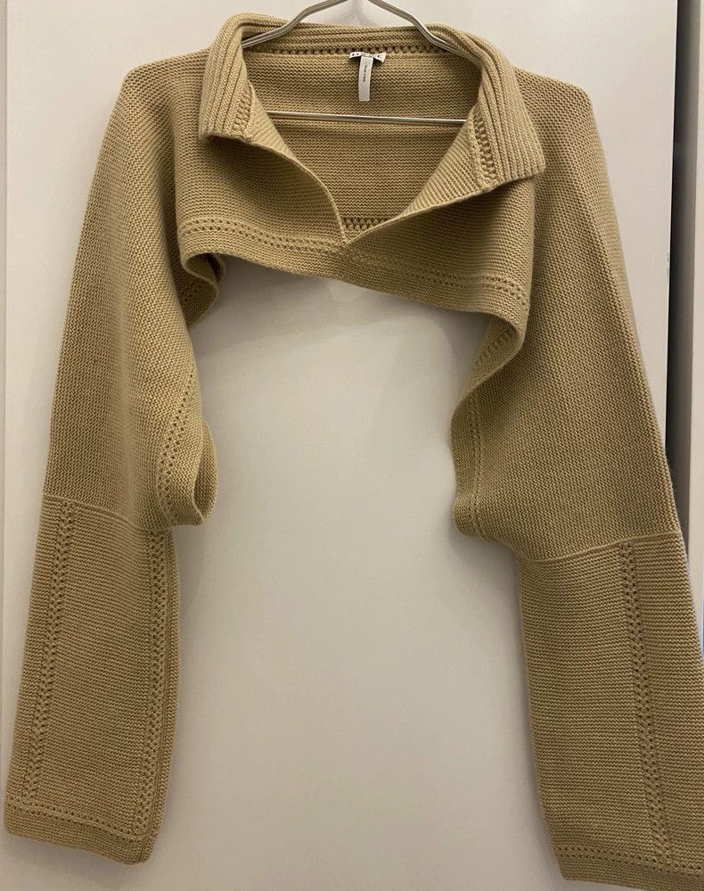 Loewe LOEWE A wool cardigan Size L / US 10 / IT 46 - 1 Thumbnail