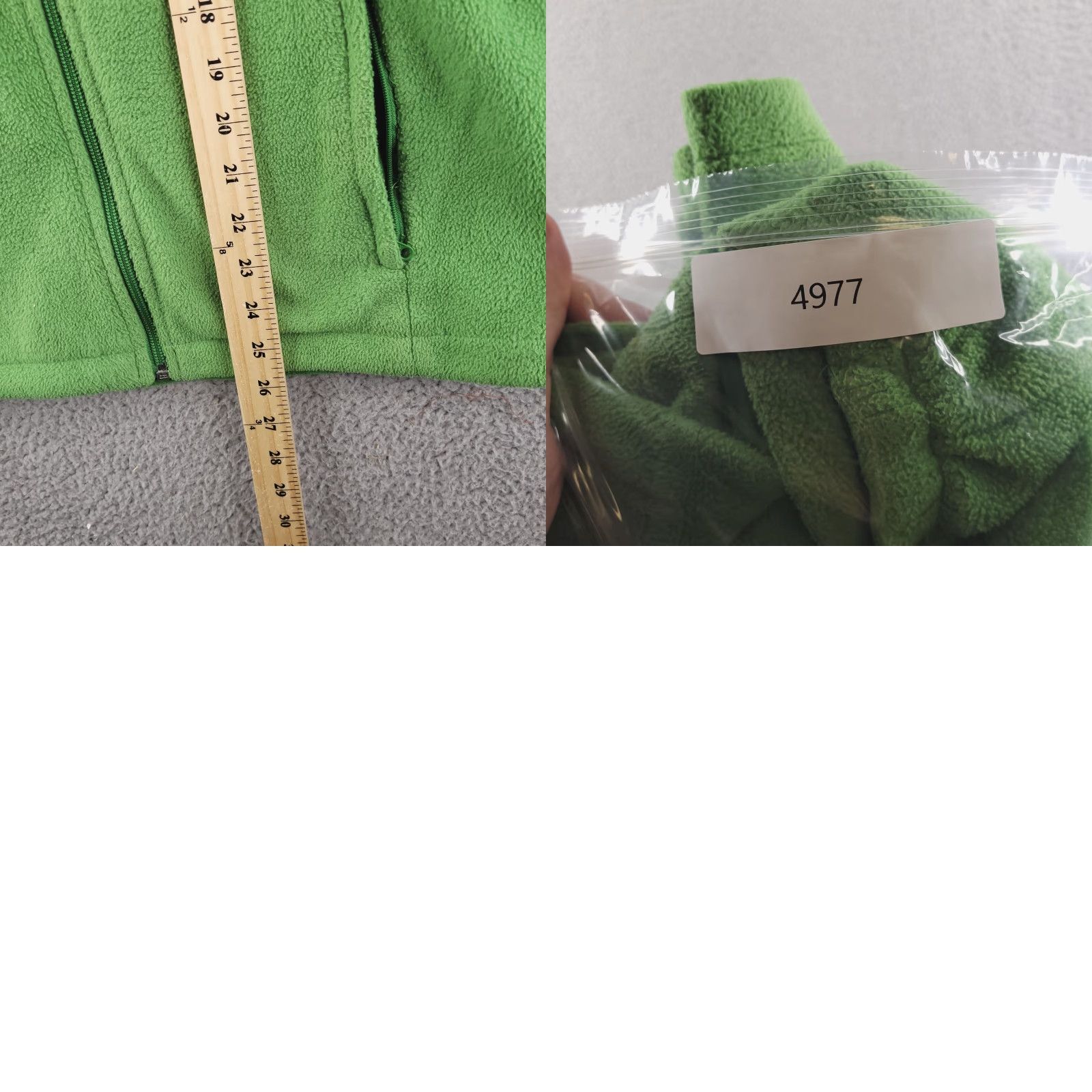Vintage VINTAGE Columbia Hoodie Womens Large Green Zip Fleece Polyester Size L / US 10 / IT 46 - 8 Thumbnail