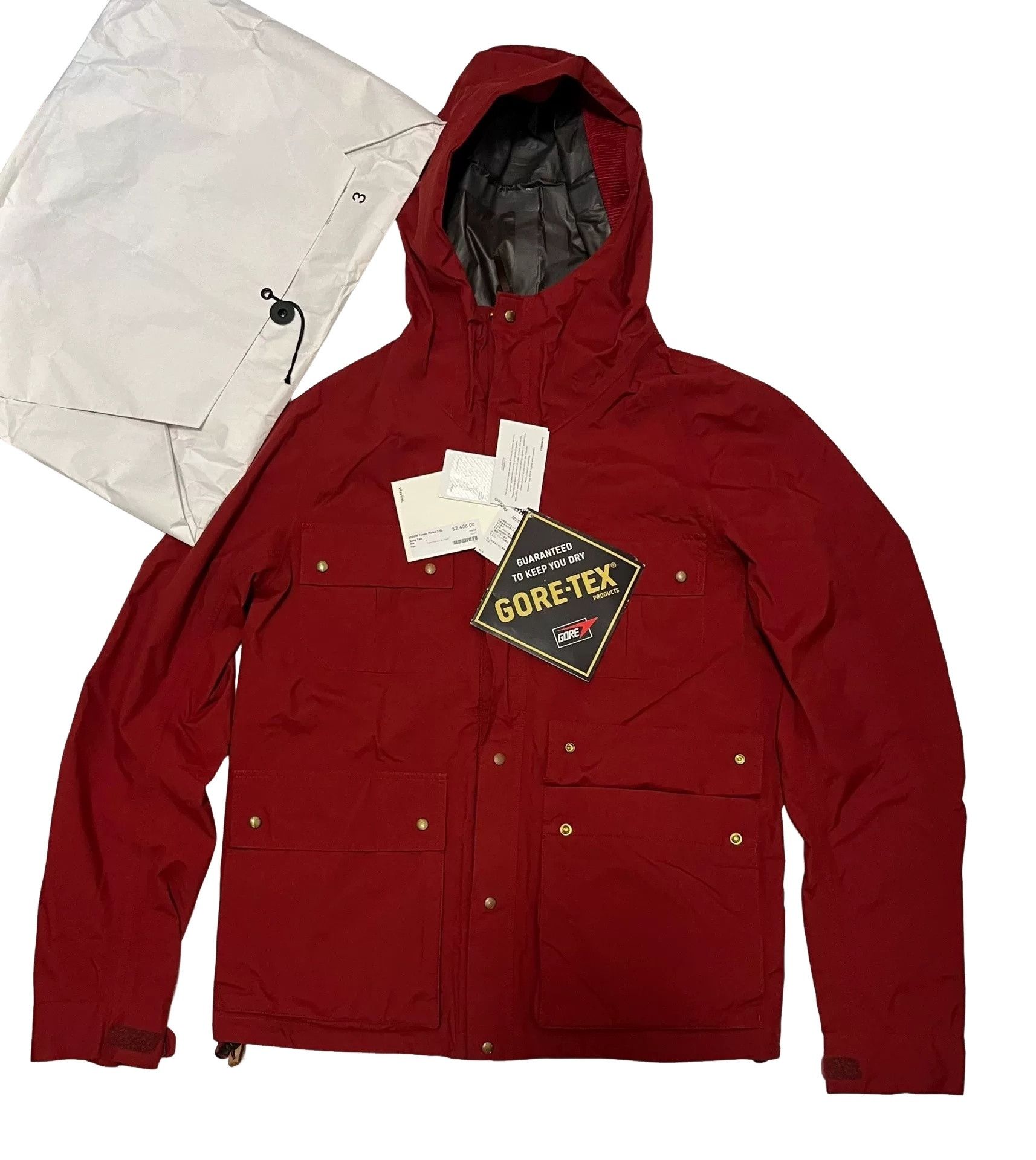 VISVIM GORE-TEX マウンテンパーカー　4 XL Goretex × Visvim Visvim Tiger Camo M65 Jacket Gore Tex L RARE