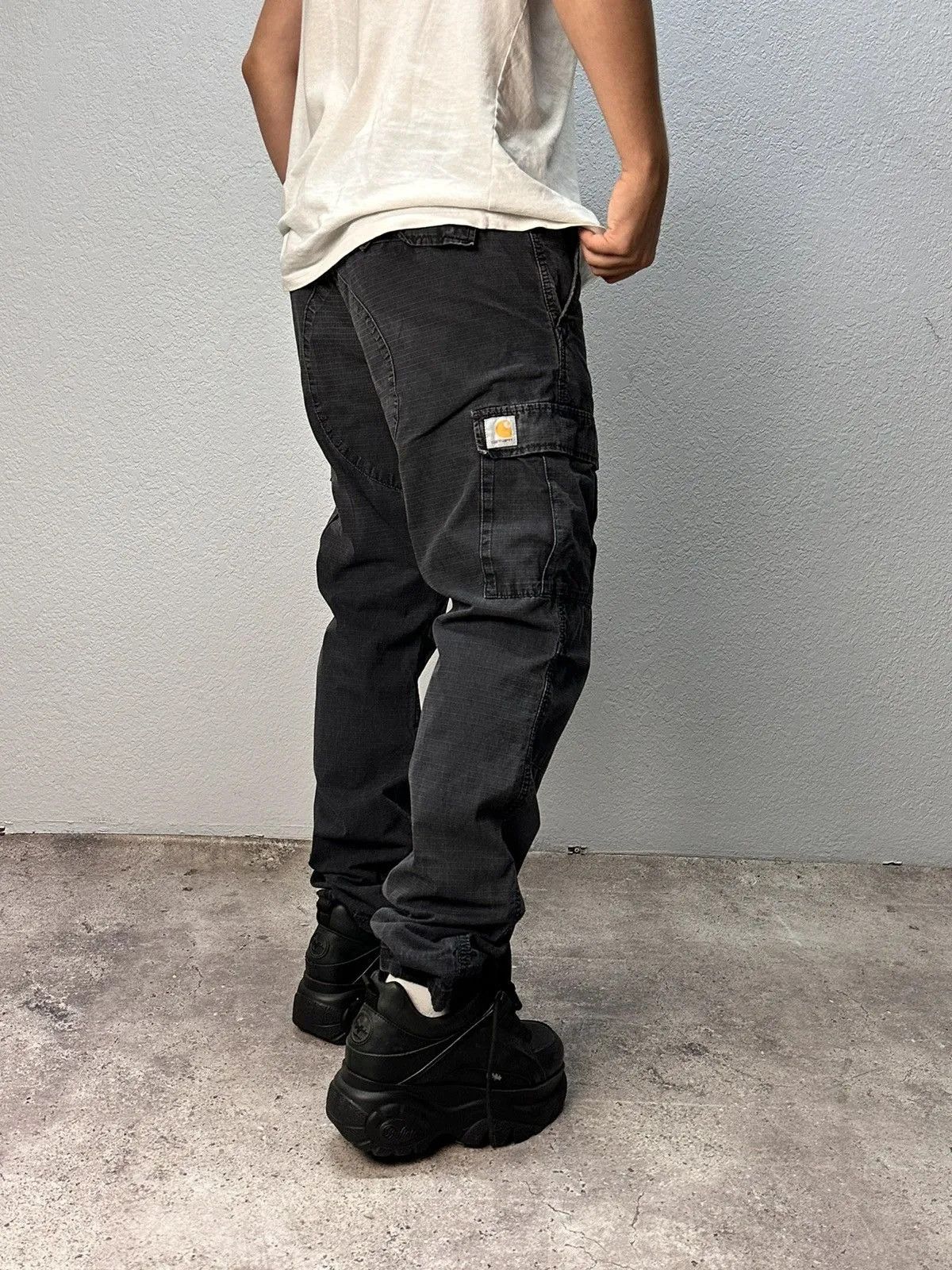 👉 Vintage Cargo Pants Baggy Bondage Stussy Y2K Carhartt