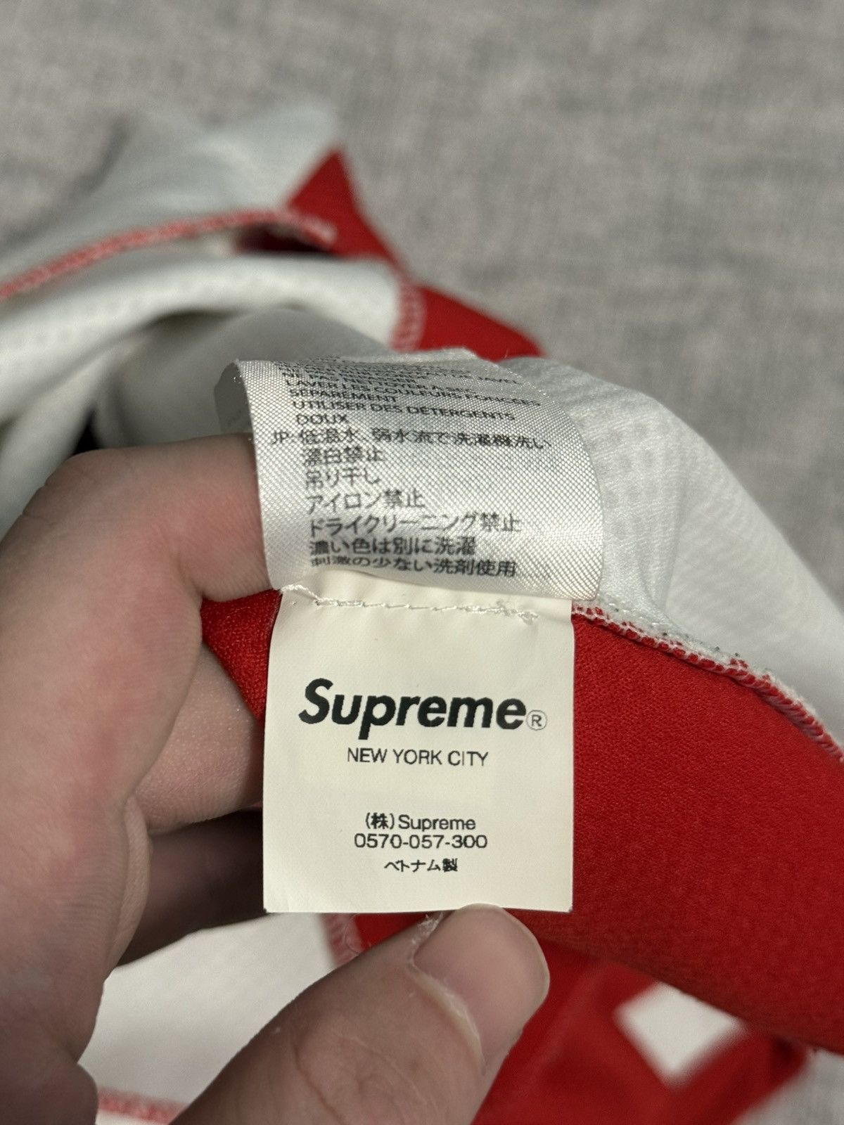 Fox Racing × Supreme Supreme Fox racing moto Jersey top white red Size US S / EU 44-46 / 1 - 6 Thumbnail