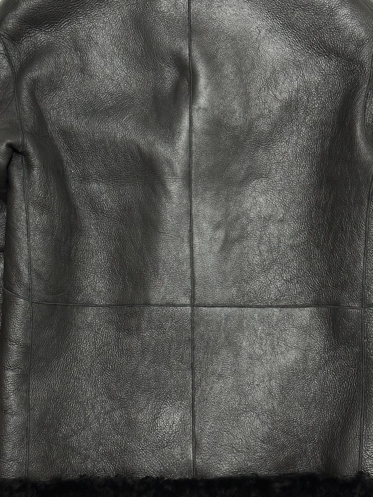 Jil Sander JIL SANDER Pre Fall 2019 Boa Leather Jacket Size XS / US 0-2 / IT 36-38 - 4 Thumbnail