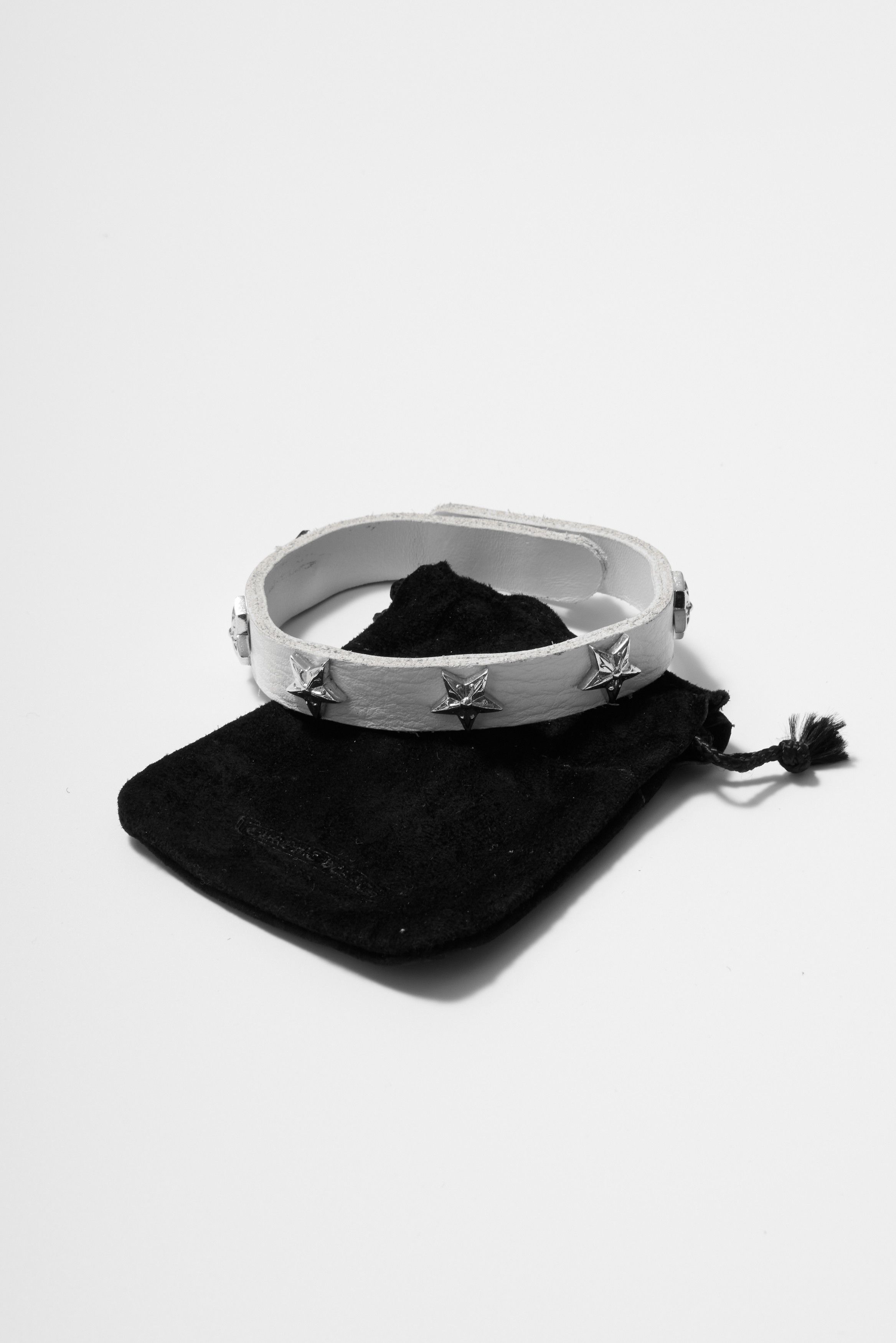 Chrome Hearts Chrome Hearts 2 BTTN/ 2 SNAP Star silver bracelet white Size ONE SIZE - 6 Thumbnail