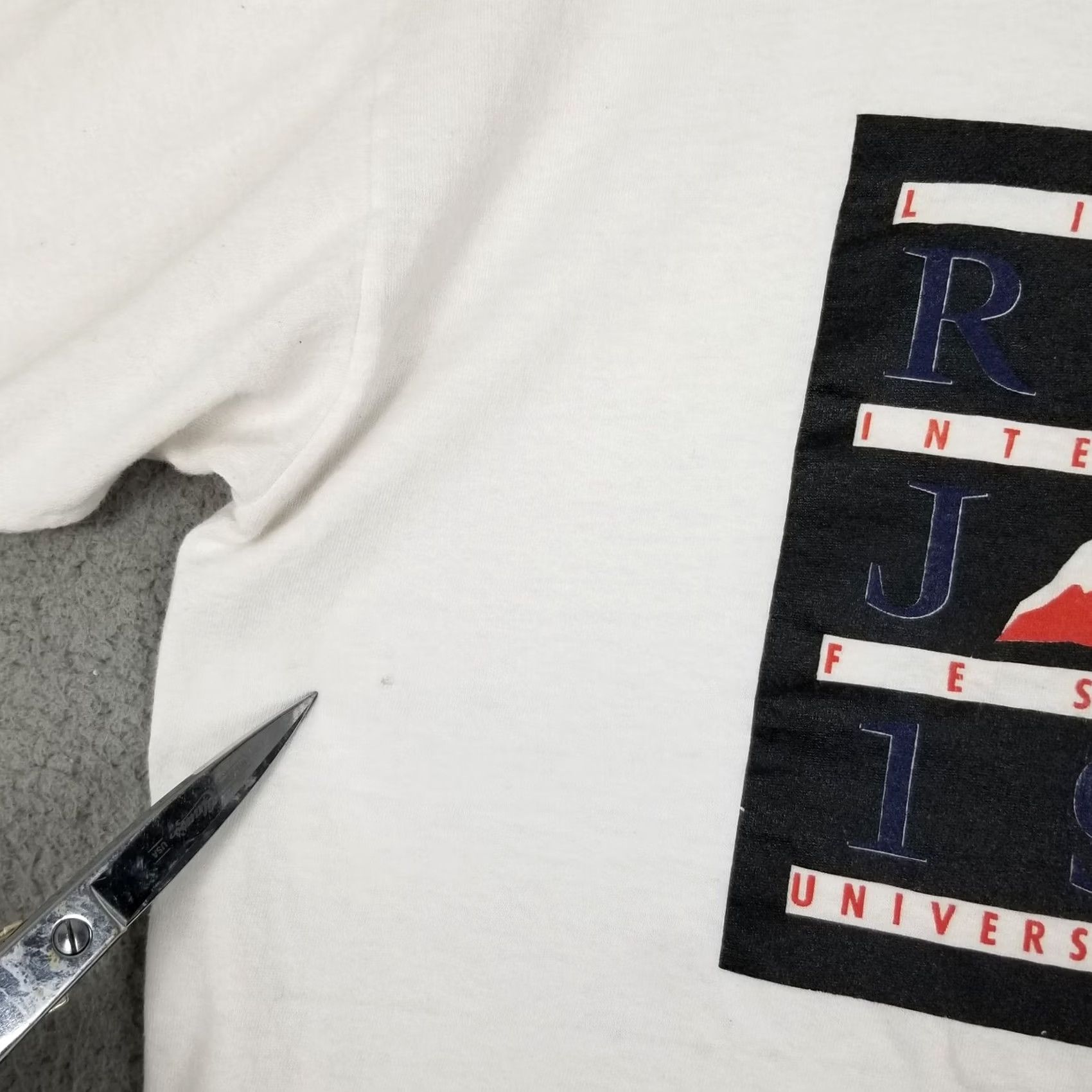Jerzees University of Nevada Reno Shirt Men XL Jazz Festival 1991 Music Single Stitch Size US XL / EU 56 / 4 - 2 Thumbnail