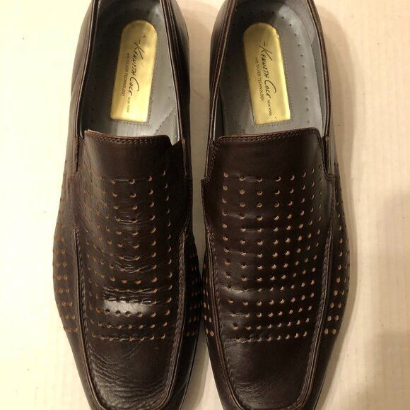 Kenneth Cole kenneth Cole New York men's leather slip on loafers 11M Size US 11 / EU 44 - 1 Thumbnail