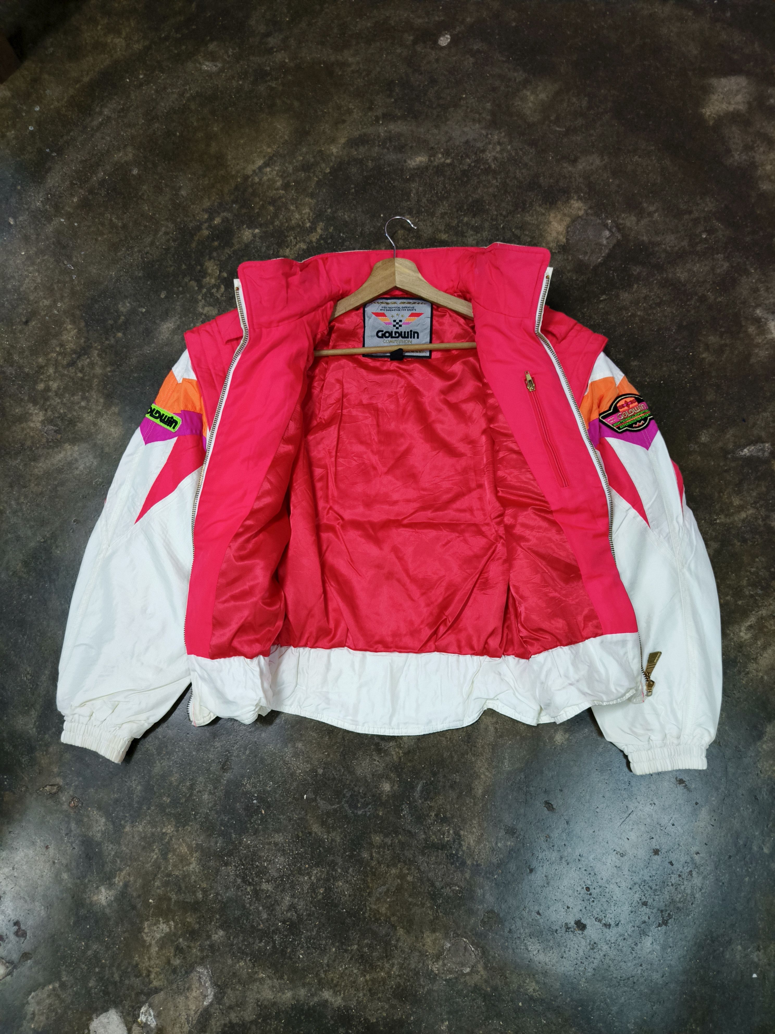 Goldwin GOLDWIN COMPETITION MULTICOLOR SKI BOMBER JACKET Size L / US 10 / IT 46 - 2 Thumbnail