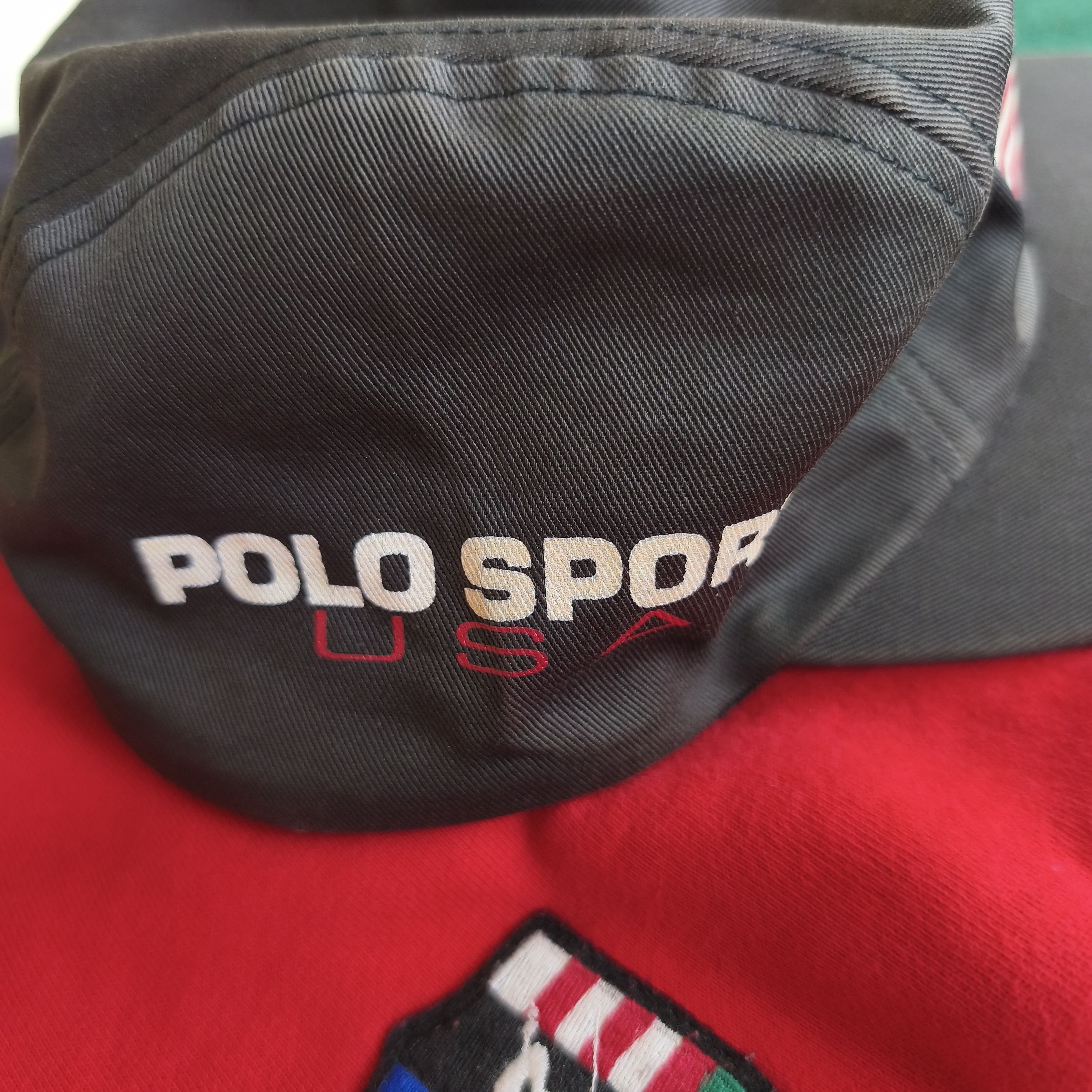 Polo Ralph Lauren Hat polo sport usa vintage Made in usa Size 30 - 11 Thumbnail