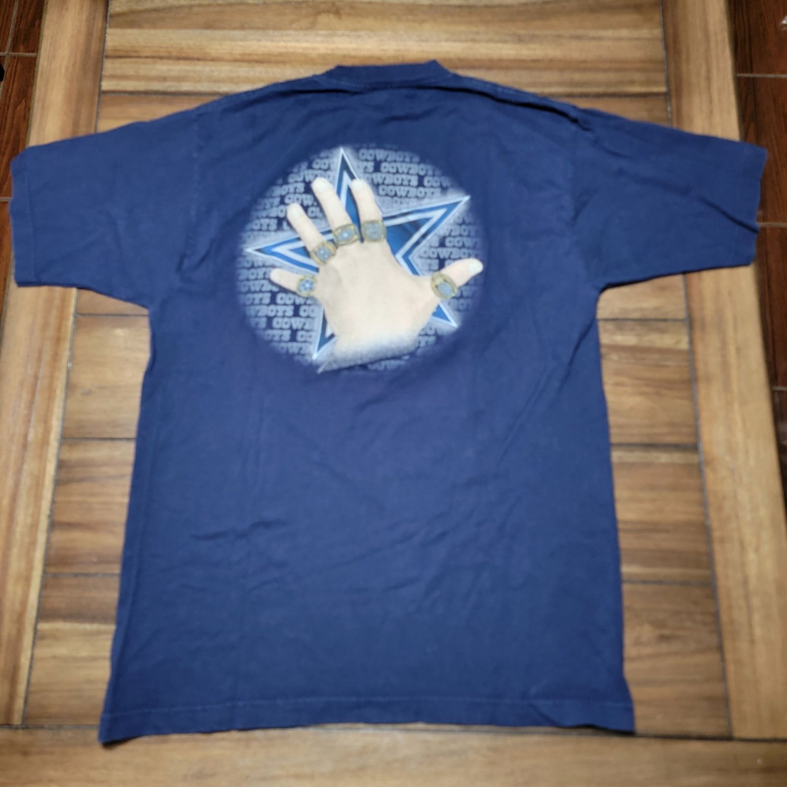 Reebok VTG Reebok Dallas Cowboys Unisex Tee "Talk To The Hand" -Med Size US M / EU 48-50 / 2 - 1 Thumbnail