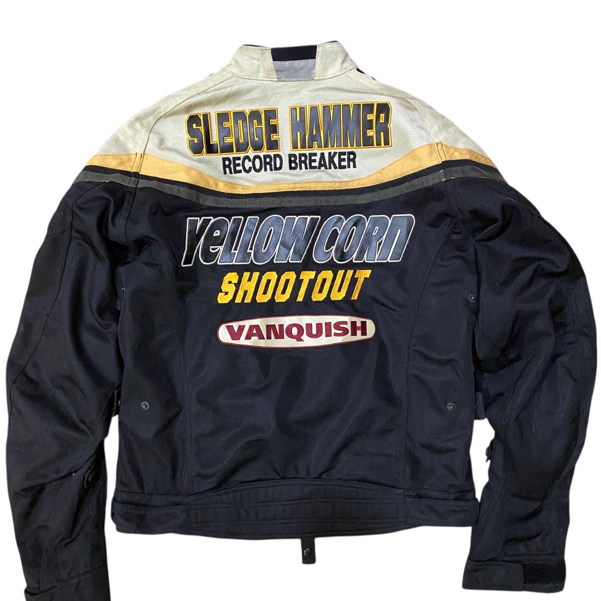 YELLOW CORN ☀️Vintage Yellow Corn x Vanquish Sledge Hammer racing jacket Size US M / EU 48-50 / 2 - 5 Thumbnail