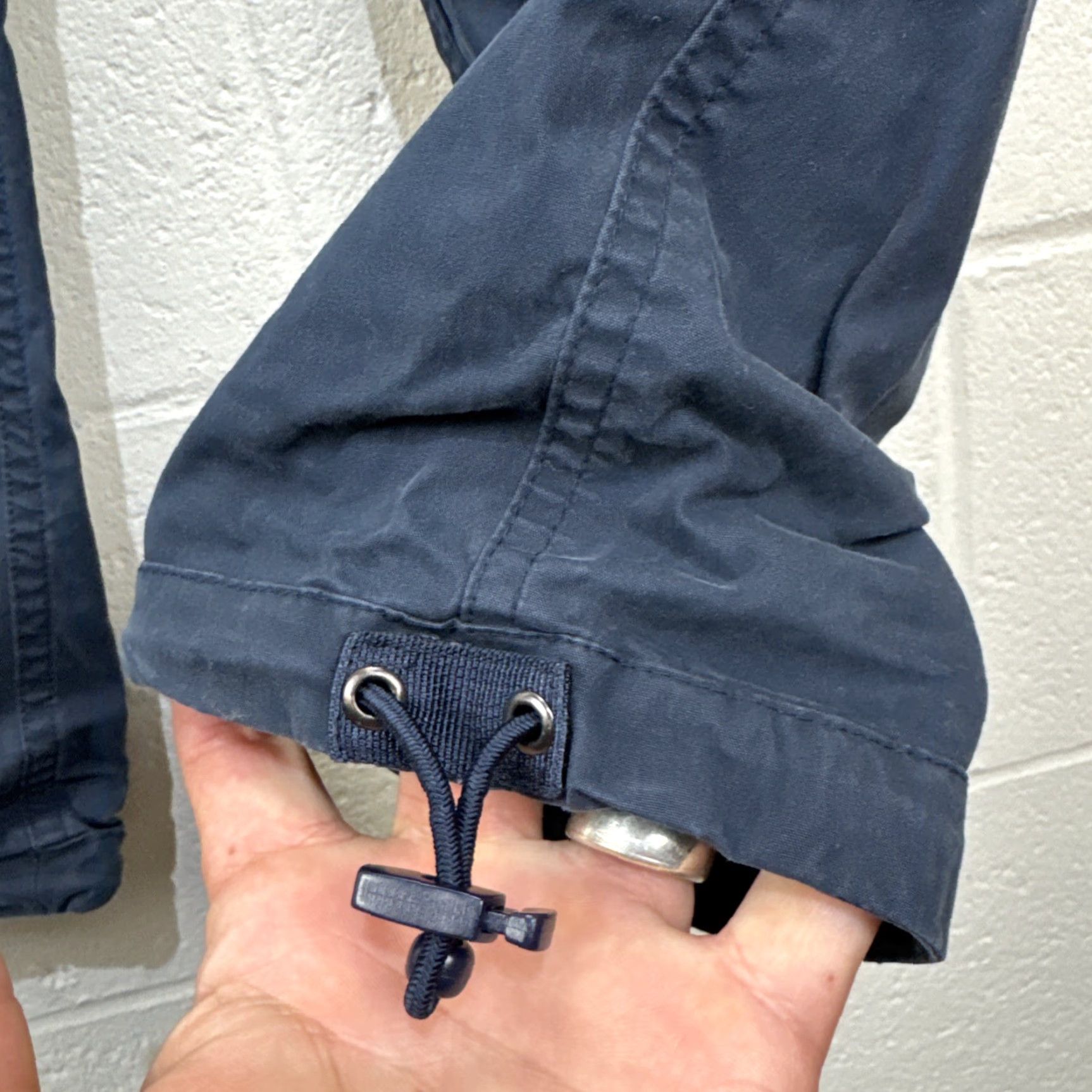 Abercrombie & Fitch VINTAGE Abercrombie & Fitch Pants Mens 32x32 Cargo 5-Pocket Blue 90s Grunge Army Hip Hop Mens Size US 32 / EU 48 - 7 Thumbnail