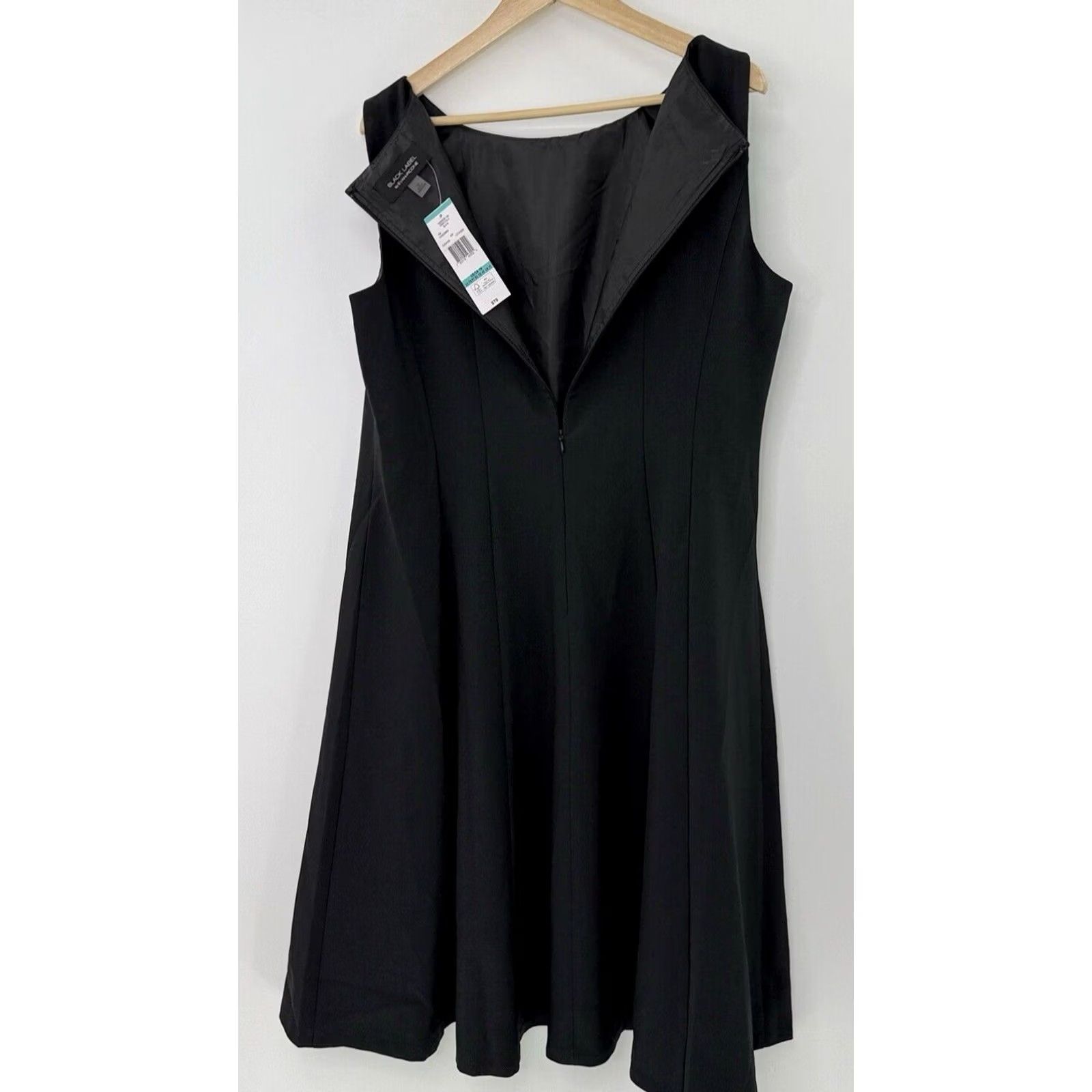 Evan Picone Evan Picone Black Label Dress Sz 16 Black A line Career Wardrobe Staple NWT Size XXL / US 16-18 / IT 52-54 - 3 Thumbnail