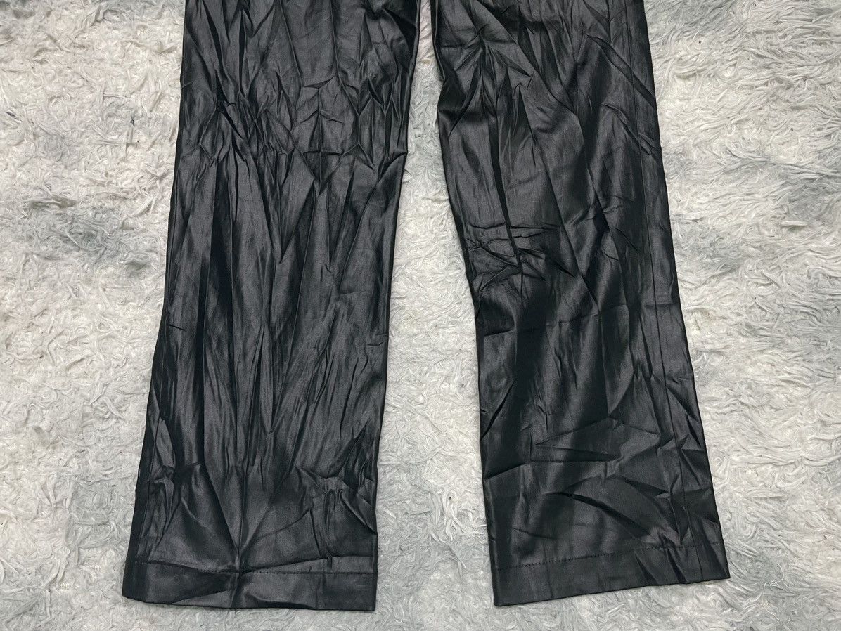 Gaultier Homme Objet 2000s JEAN PAUL GAULTIER SYNTHETIC LEATHER PANT RARE Size 28" / US 6 / IT 42 - 12 Thumbnail