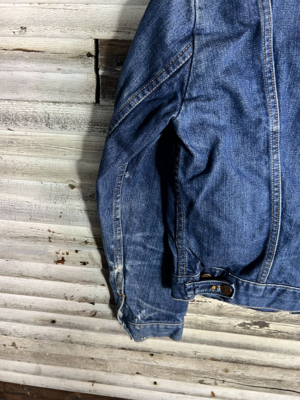 Vintage VTG Maverick Jacket Mens 42 Blue Bell Denim Jacket Size US M / EU 48-50 / 2 - 6 Thumbnail