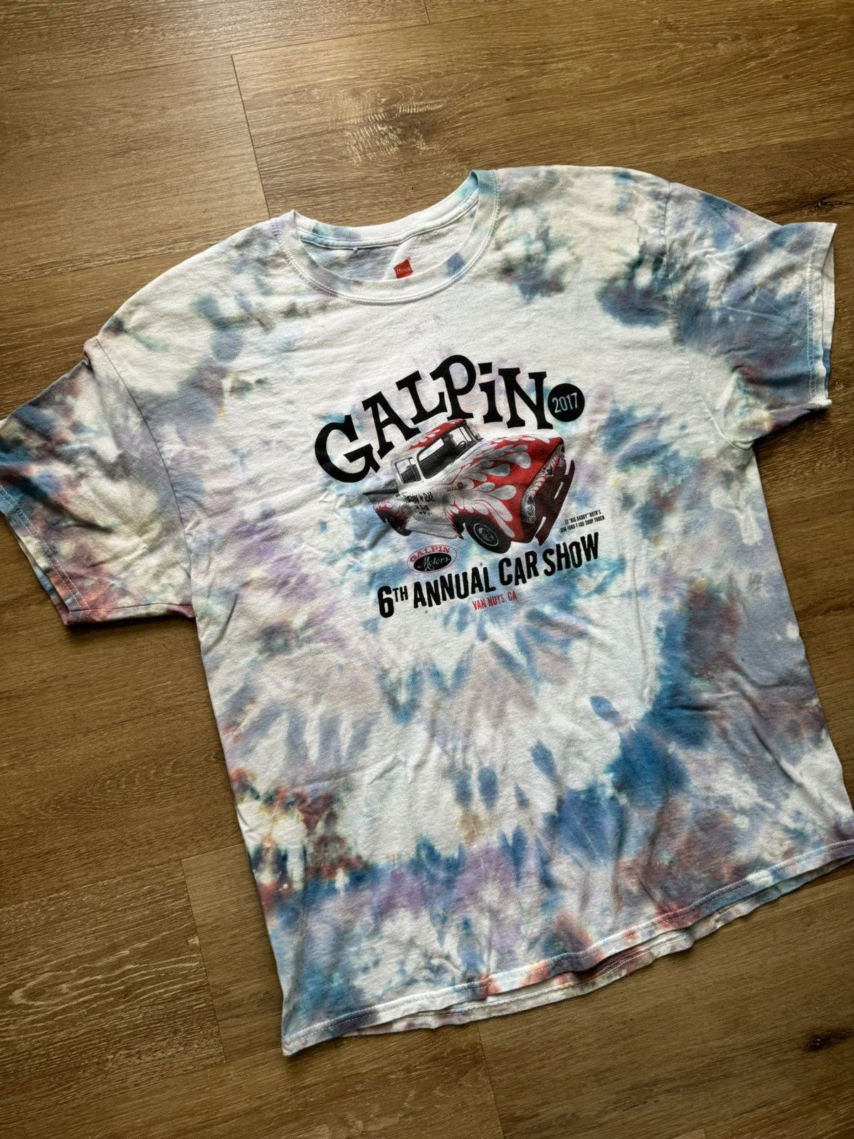 Ford Trippy Ice Dye GALPIN FORD MOTORS HOT ROD T-shirt Size US XL / EU 56 / 4 - 11 Thumbnail