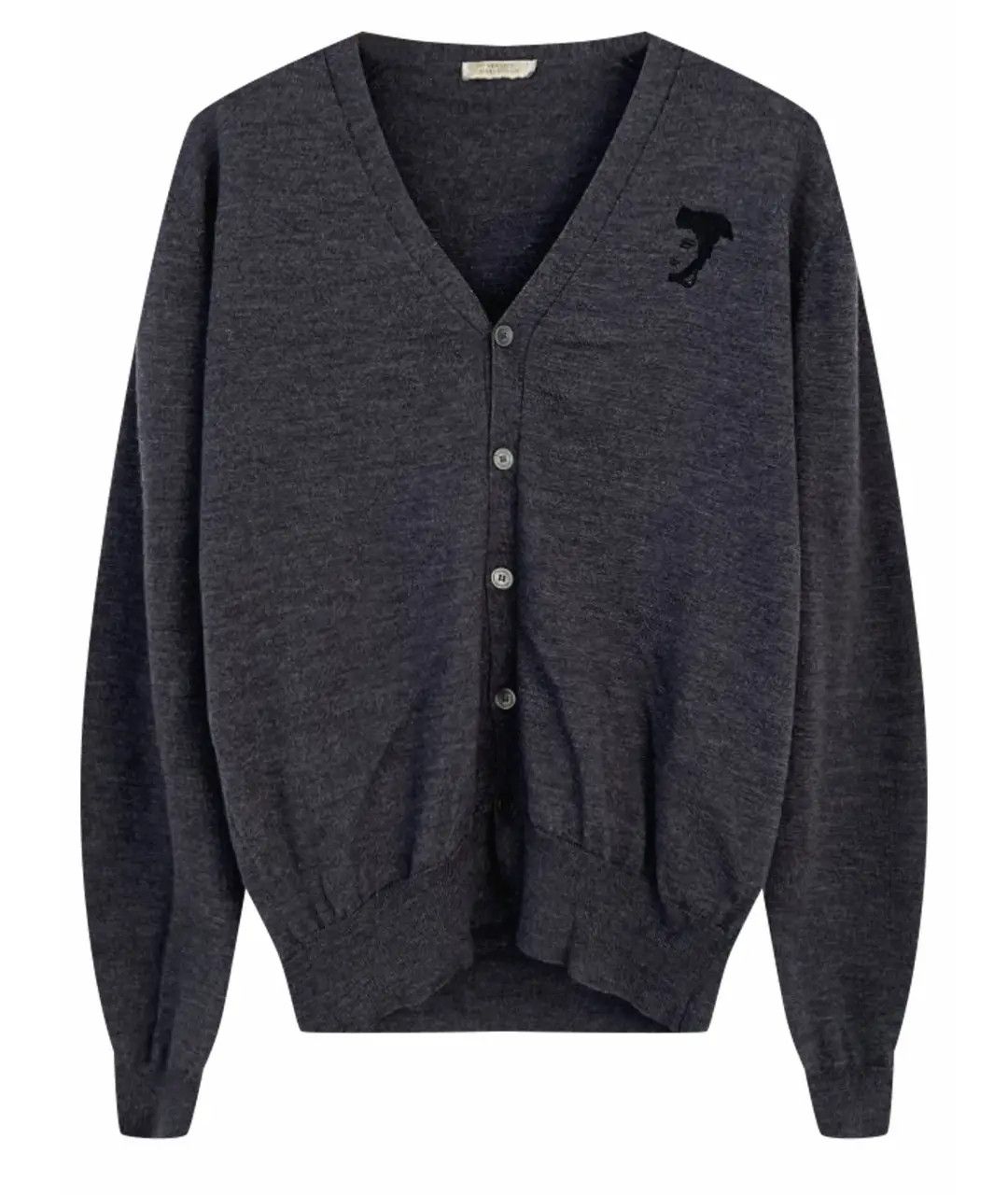 image of Versace Collection Cardigan XL in Grey, Men's