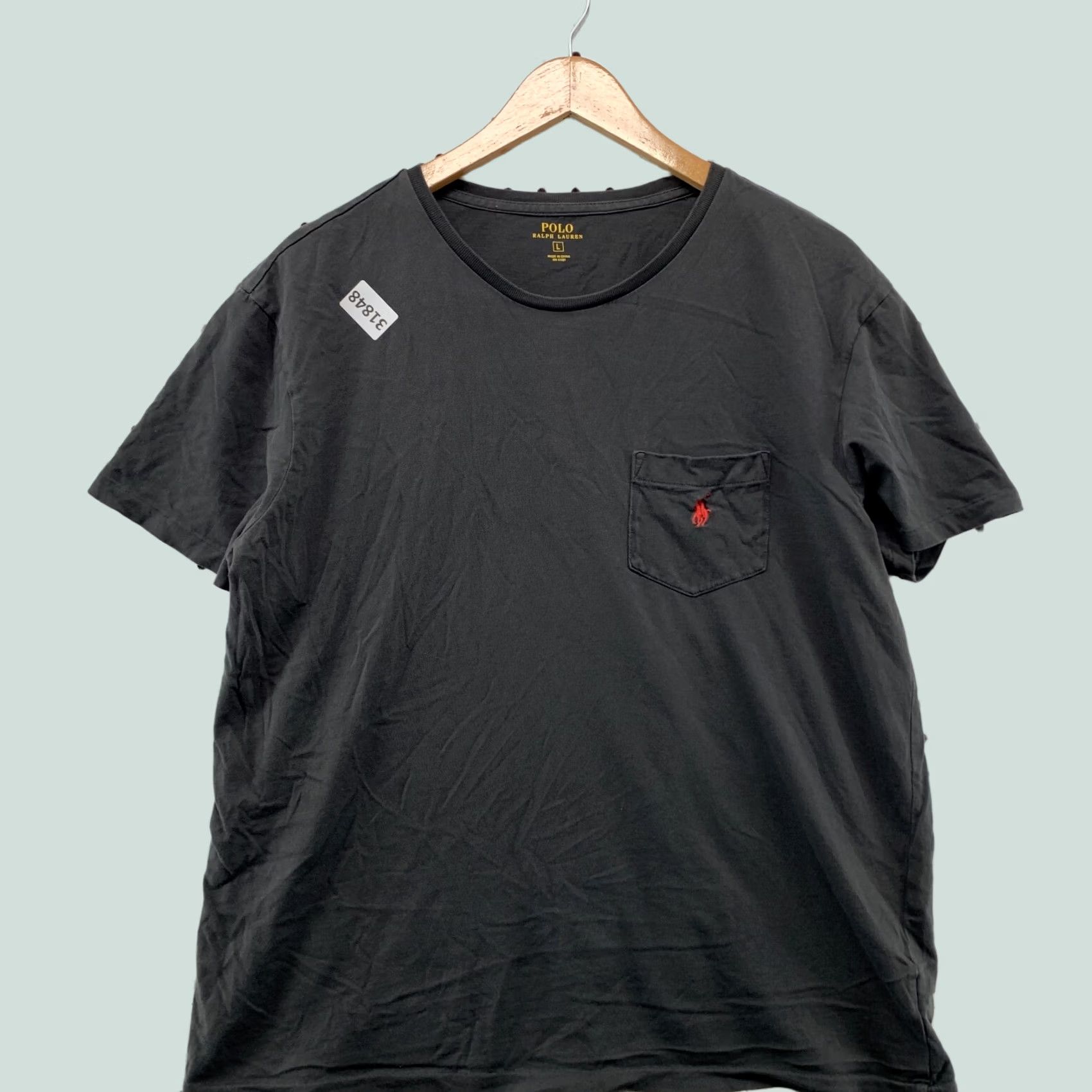 Ralph Lauren Ralph Lauren Shirt Men L Black Red Pony Short Sleeve Size US L / EU 52-54 / 3 - 1 Thumbnail
