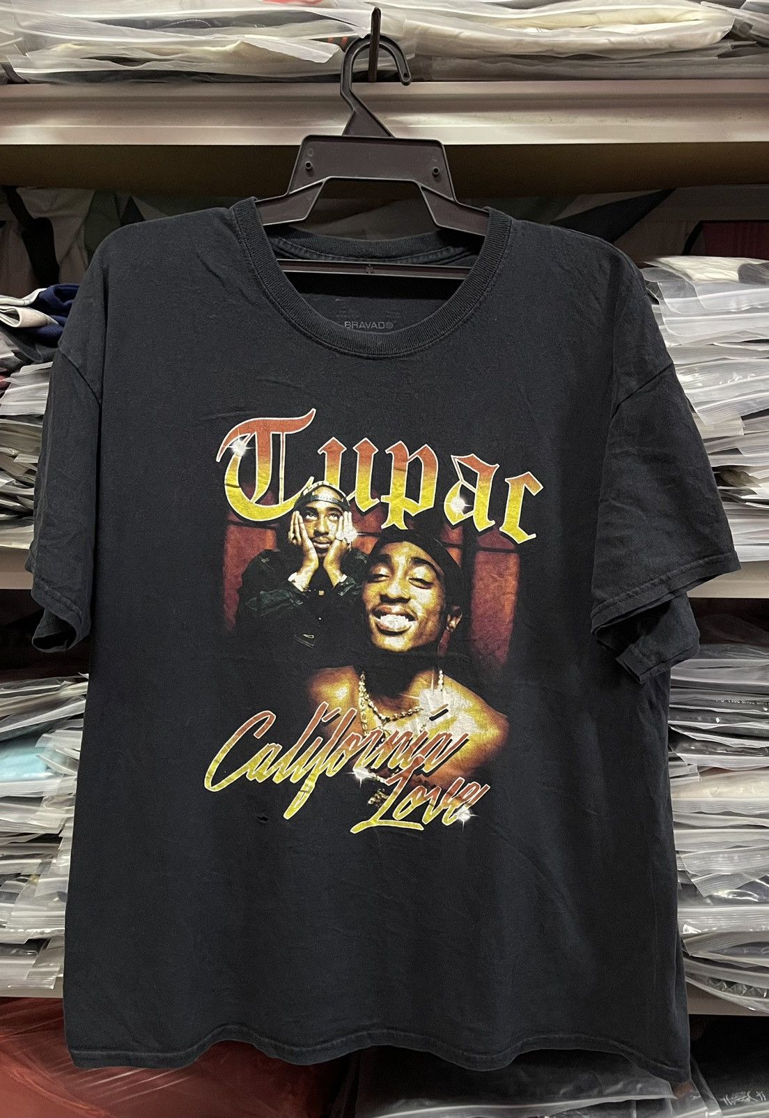 Rap Tees Tupac Shakur " California Love "🔥🔥🔥 Size US XL / EU 56 / 4 - 1 Thumbnail
