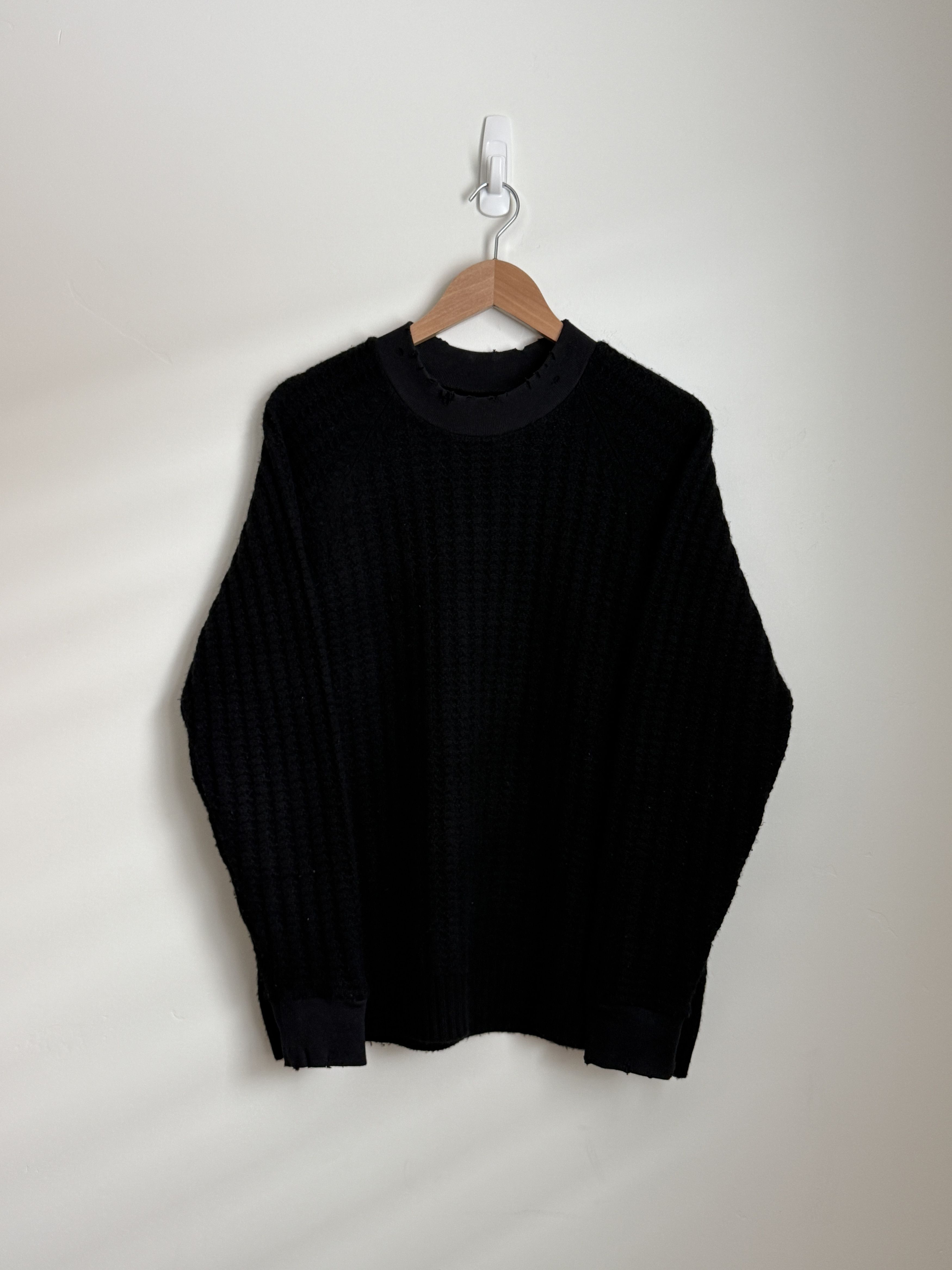 Undercover FW15 Cashmere Distressed Waffle Knit Size US M / EU 48-50 / 2 - 1 Thumbnail