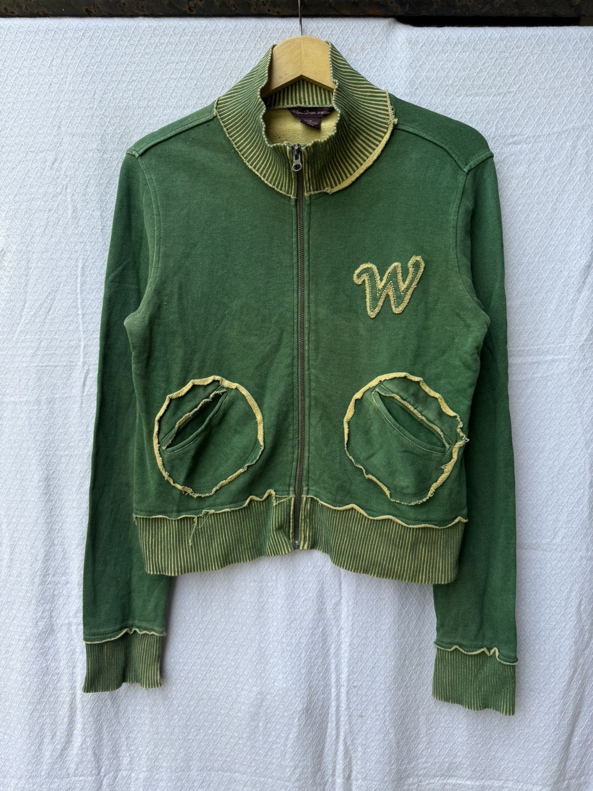 Distressed Sweatshirt Zipper Ifsixwasnine Kmrii Styled