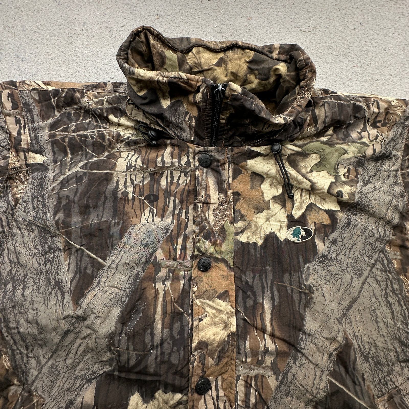 Mossy Oaks Mossy Oak Reversible Camouflage Fleece Hooded Jacket Mens XL Size US XL / EU 56 / 4 - 17 Thumbnail