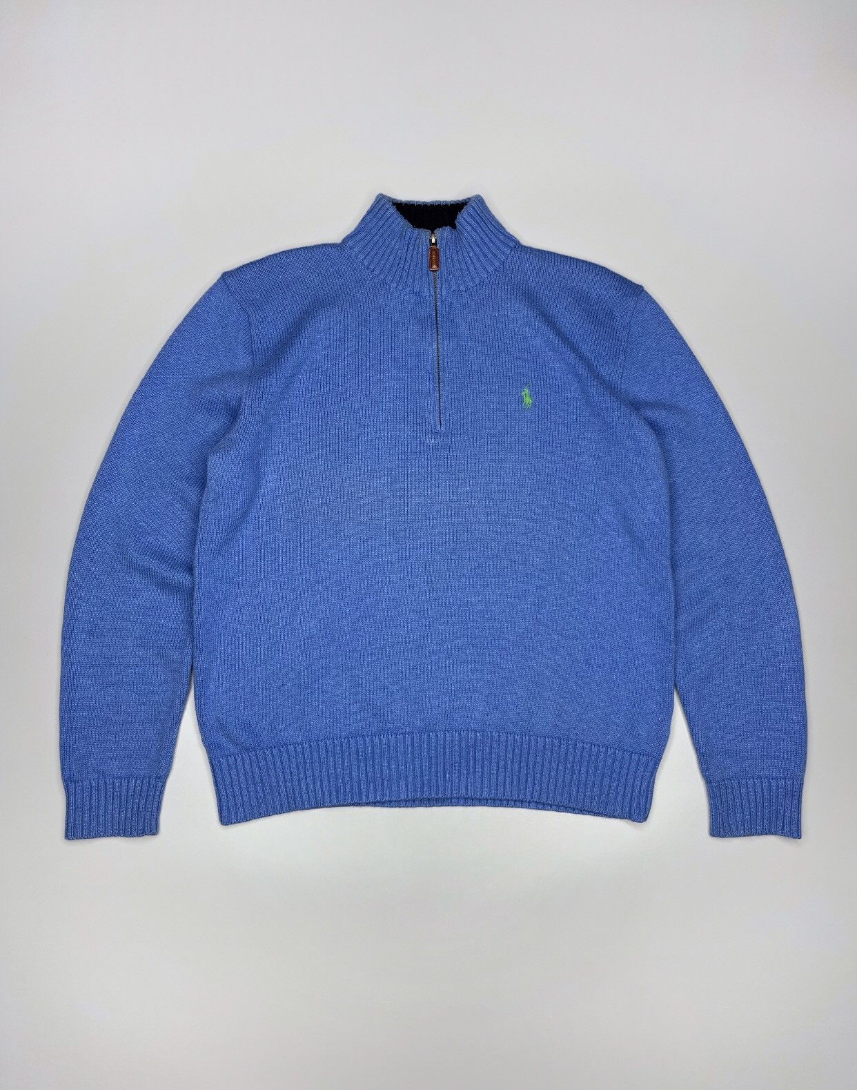 Polo Ralph Lauren Vintage Polo Ralph Lauren 1/4 Zip Jumper Sweater Size US M / EU 48-50 / 2 - 1 Thumbnail