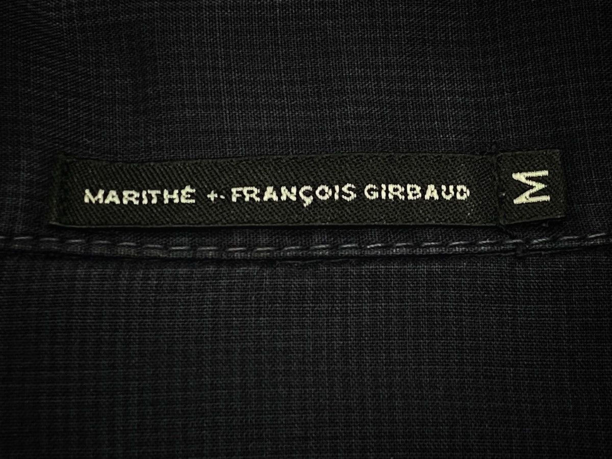 Japanese Brand × Marithe + Francois Girbaud × Vintage Vtg Marithe Francois Girbaud Ripped Pocket Button Ups Shirt Size US M / EU 48-50 / 2 - 10 Thumbnail