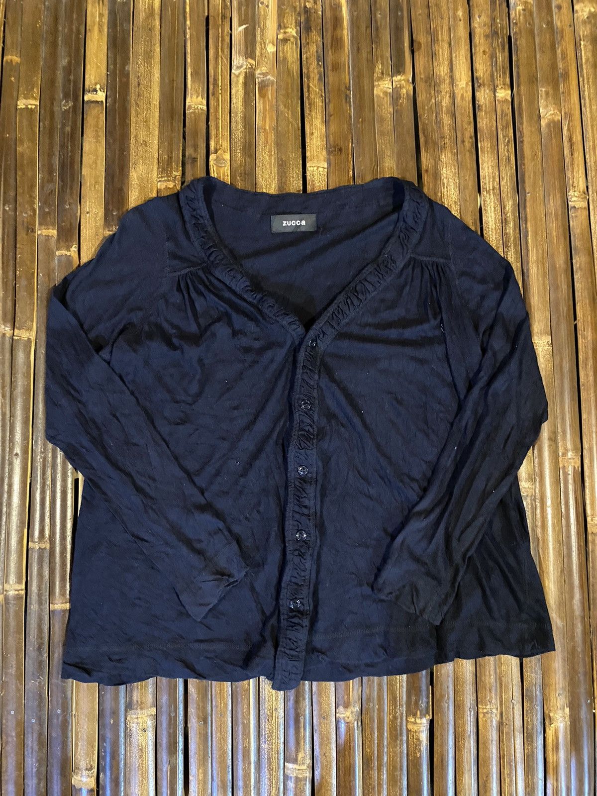 Pleats Please Issey Miyake ZUCCA BY ISSEY MIYAKE SWEET SHIRT Size M / US 6-8 / IT 42-44 - 1 Thumbnail