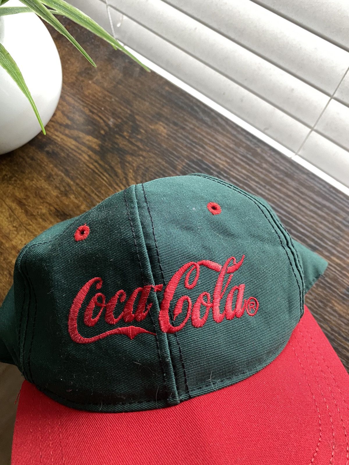Vintage Vintage 90s Coca Cola Snapback Hat Size ONE SIZE - 2 Thumbnail