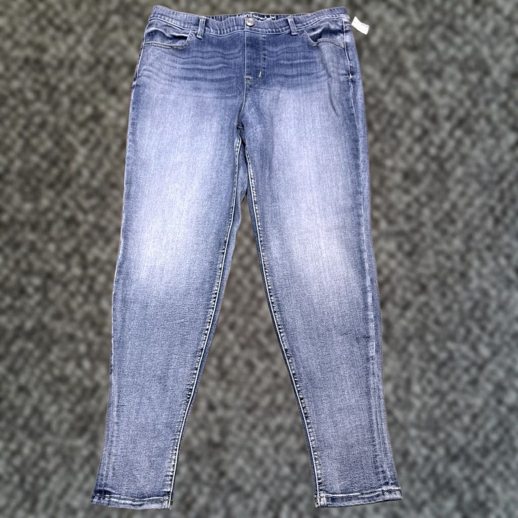 Vintage Maurices M Jeans Jegging Womens Extra Large Super High Rise Stretch New Size 40" / US 18 - 1 Thumbnail