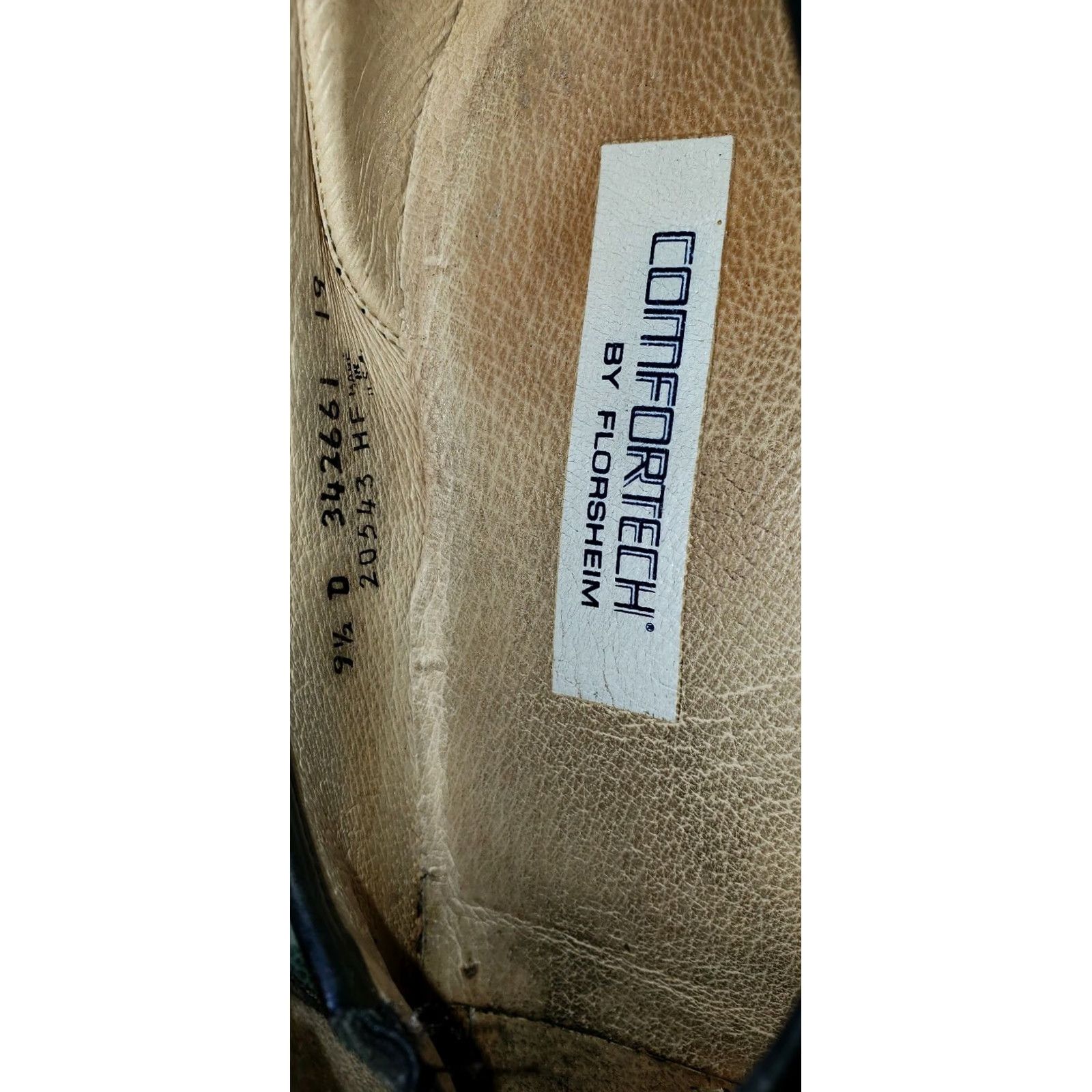 Florsheim Florsheim Loafers Comfortech Size 9.5D Black Gold Buckle Apron Toe Dress Leather Men Womens? Size US 10 / EU 43 - 4 Thumbnail