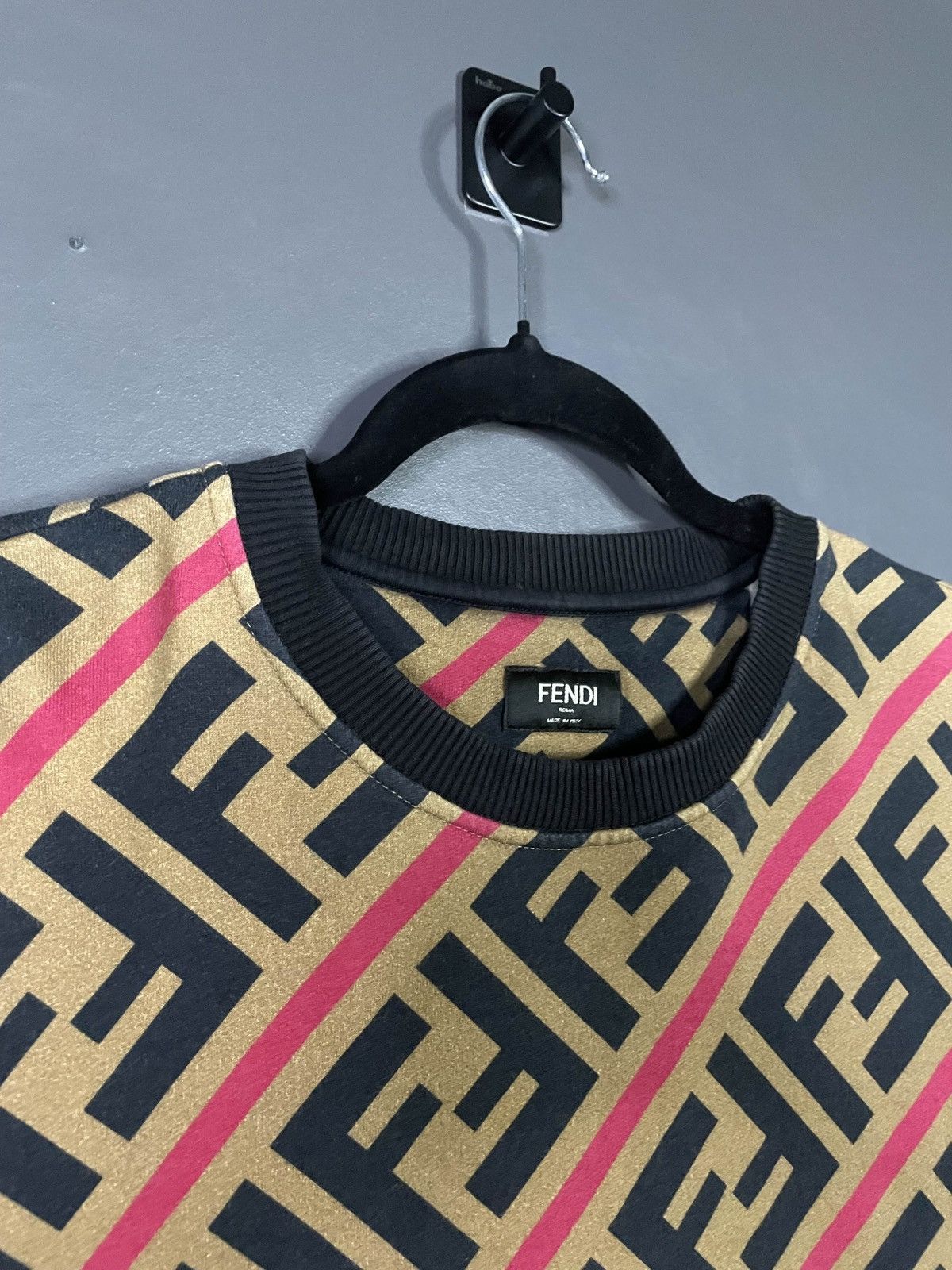 Fendi Fendi FF Sweatershirt Size US XL / EU 56 / 4 - 2 Thumbnail