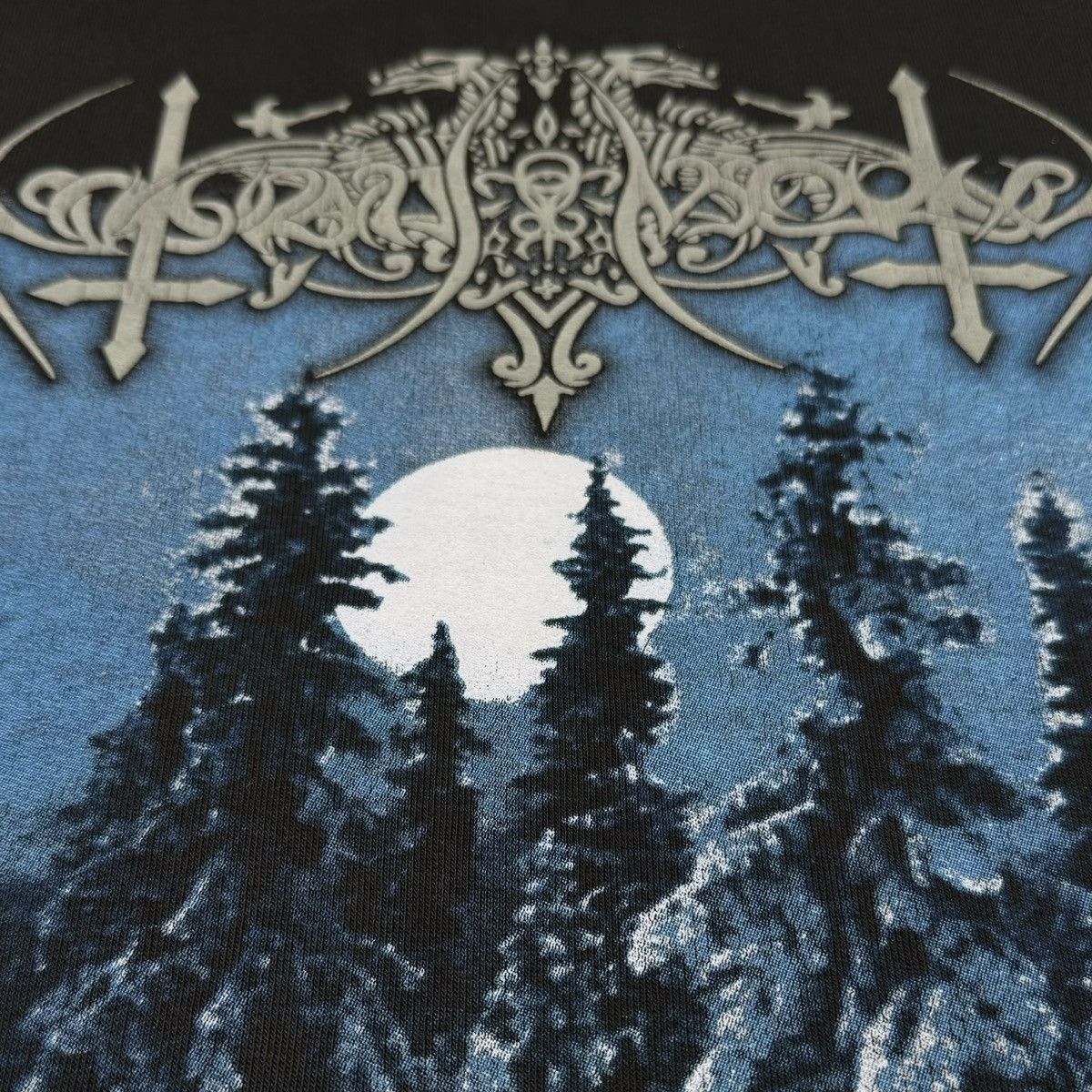 Band Tees Vintage 1996 Nokturnal Mortum ‘Lunar Poetry’ Metal Hoodie Size US XL / EU 56 / 4 - 5 Thumbnail