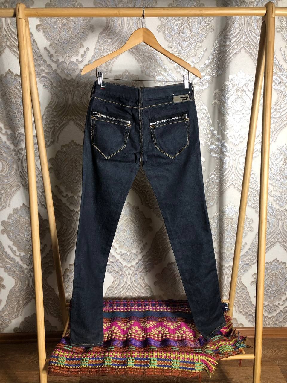 Diesel VINTAGE DIESEL INDUSTRY DENIM DIVISION JEANS DESIGNER Y2K Size 28" / US 6 / IT 42 - 9 Thumbnail