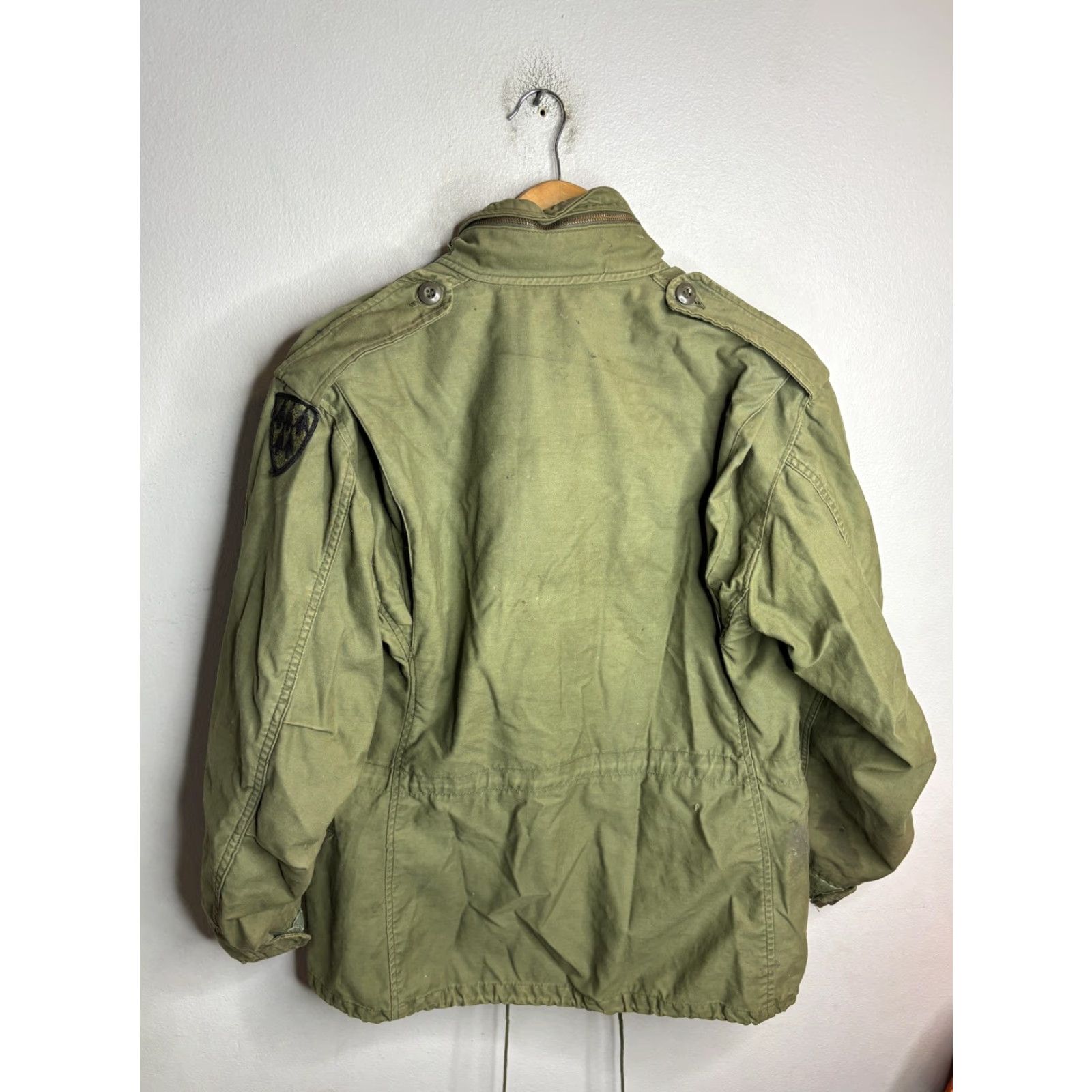 Vintage VINTAGE John Ownbey Coat Mens Small Short Green Cold Weather Field Army Jacket Size US S / EU 44-46 / 1 - 6 Thumbnail