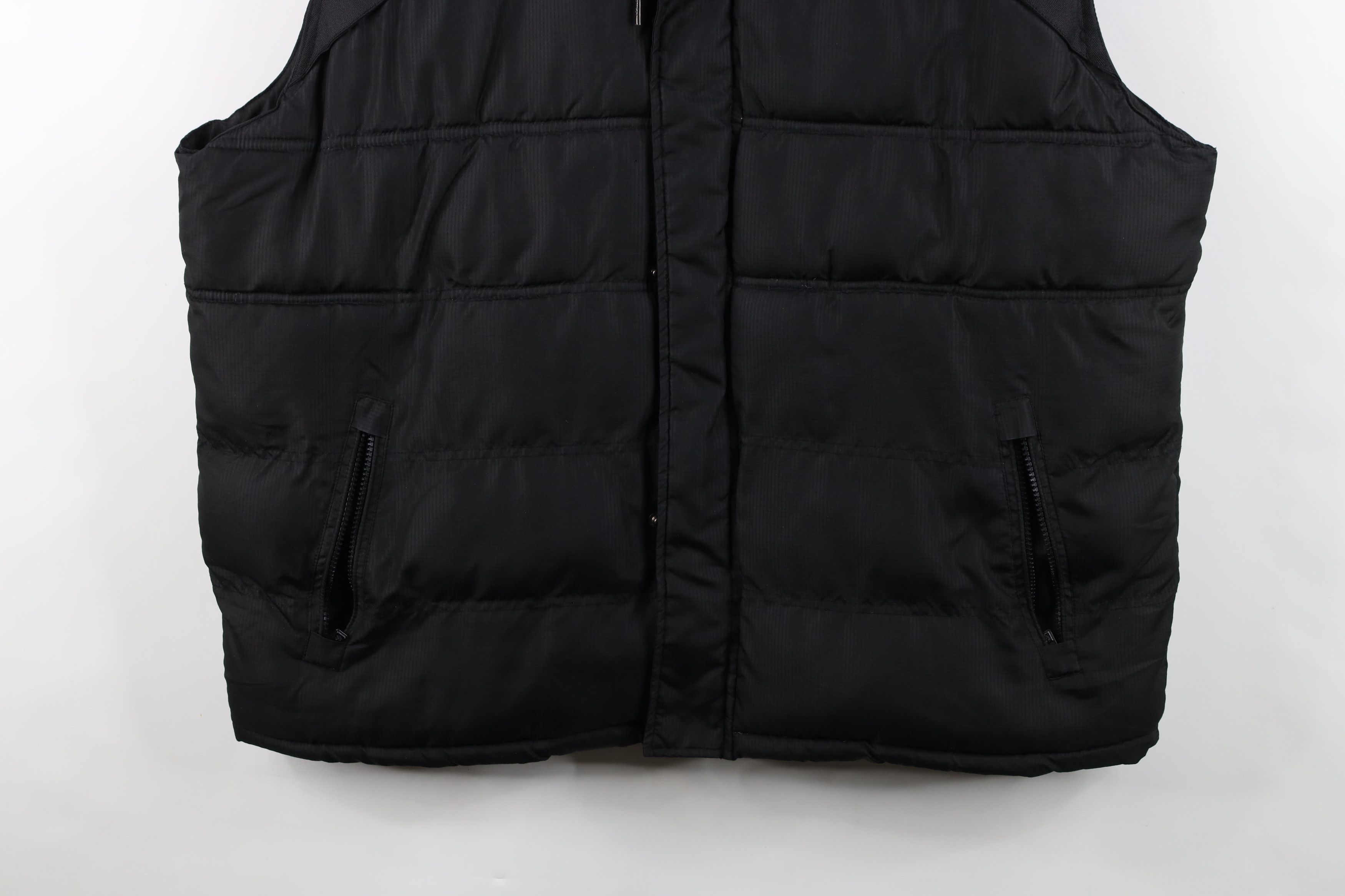 Rocawear Vintage Rocawear Full Zip Hooded Puffer Vest Jacket Black Size US XXL / EU 58 / 5 - 3 Thumbnail