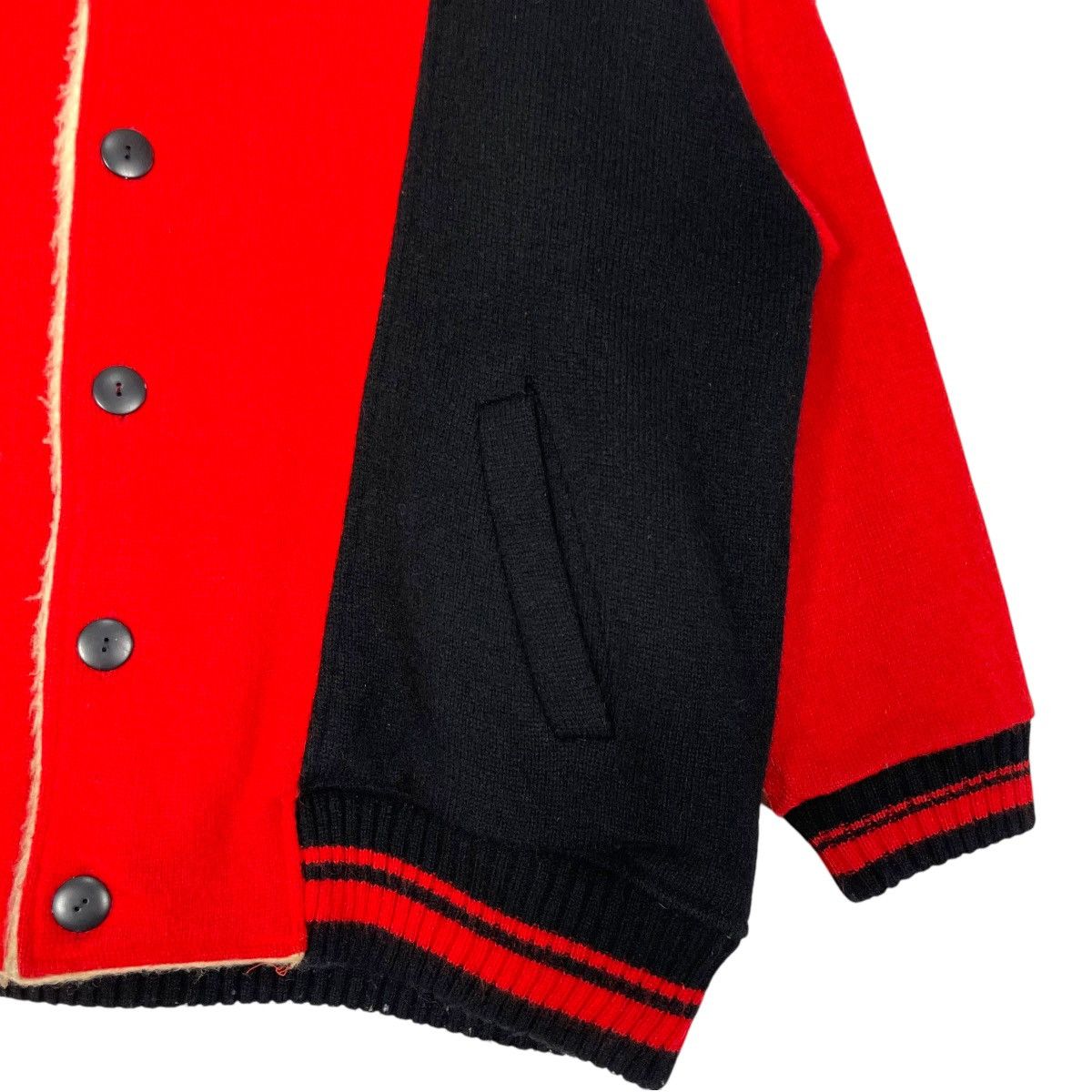 Japanese Brand Vintage Chiyogami Knit Jacket Japanese Brand Button Up Size L / US 10 / IT 46 - 5 Thumbnail