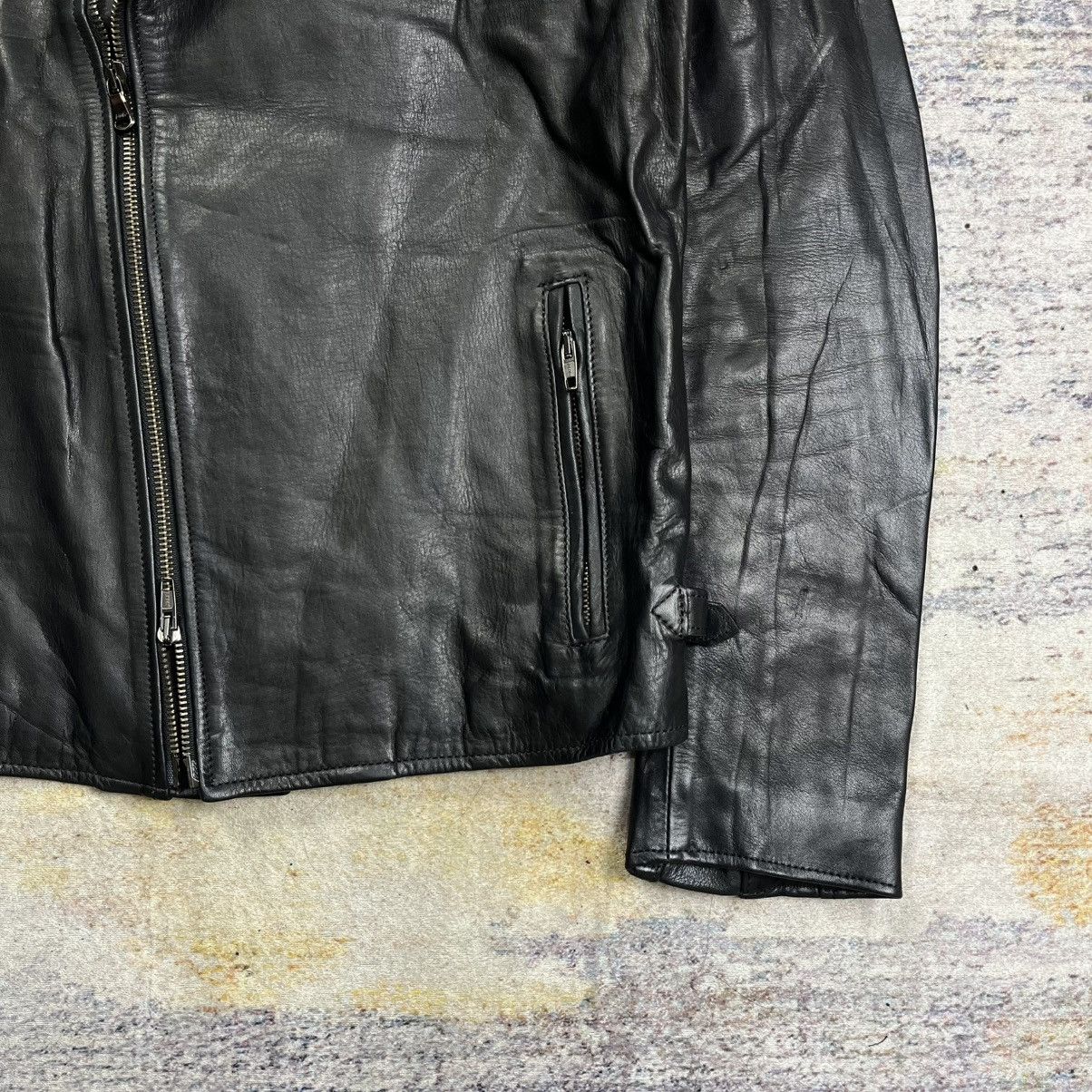 Isamu Katayama Backlash Lounge Lizard double riders leather jacket Size US M / EU 48-50 / 2 - 4 Thumbnail