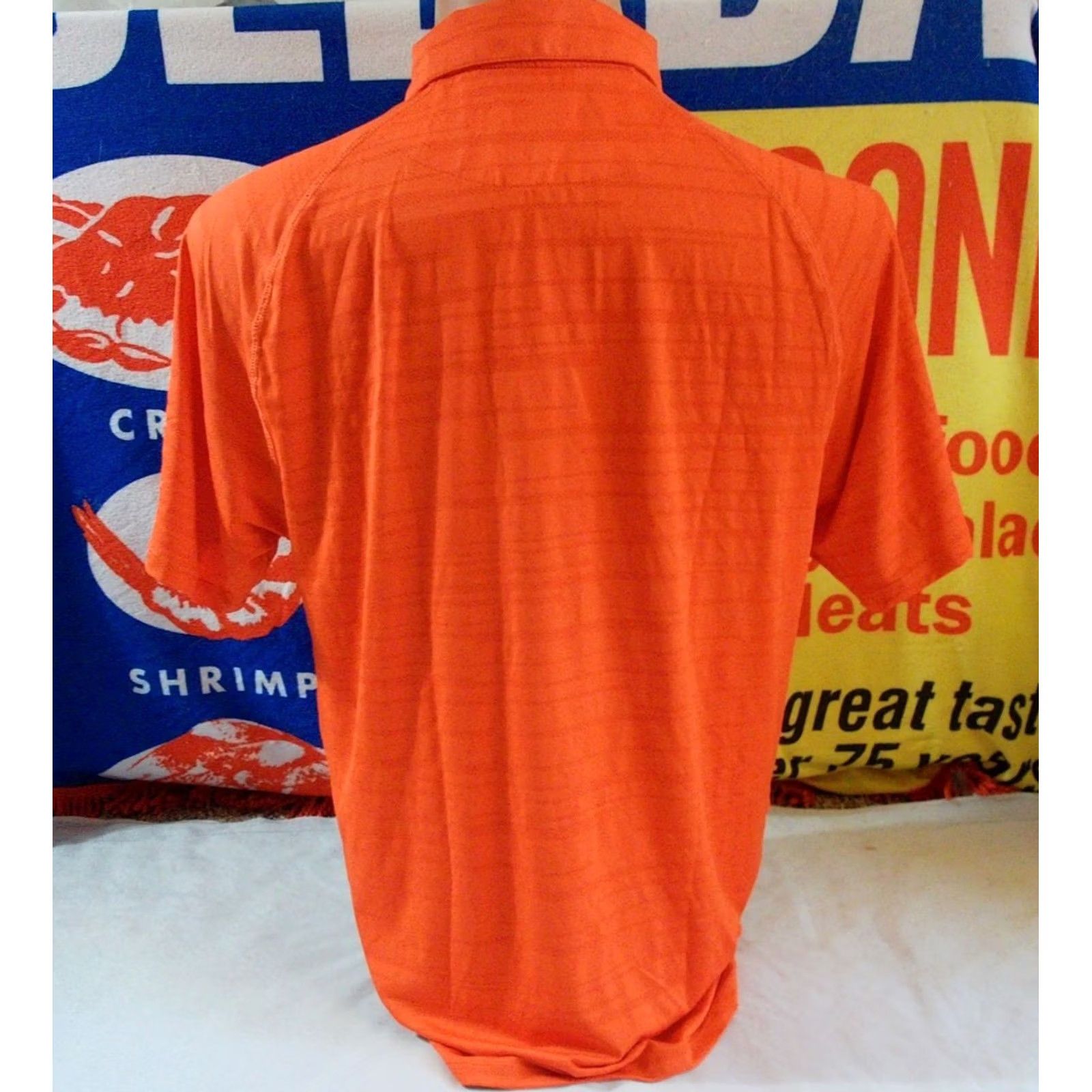 Russell Athletic Massillon Washington High School TIGERS - Mens XL Microfiber Polo Shirt - Sport Size US XL / EU 56 / 4 - 4 Thumbnail