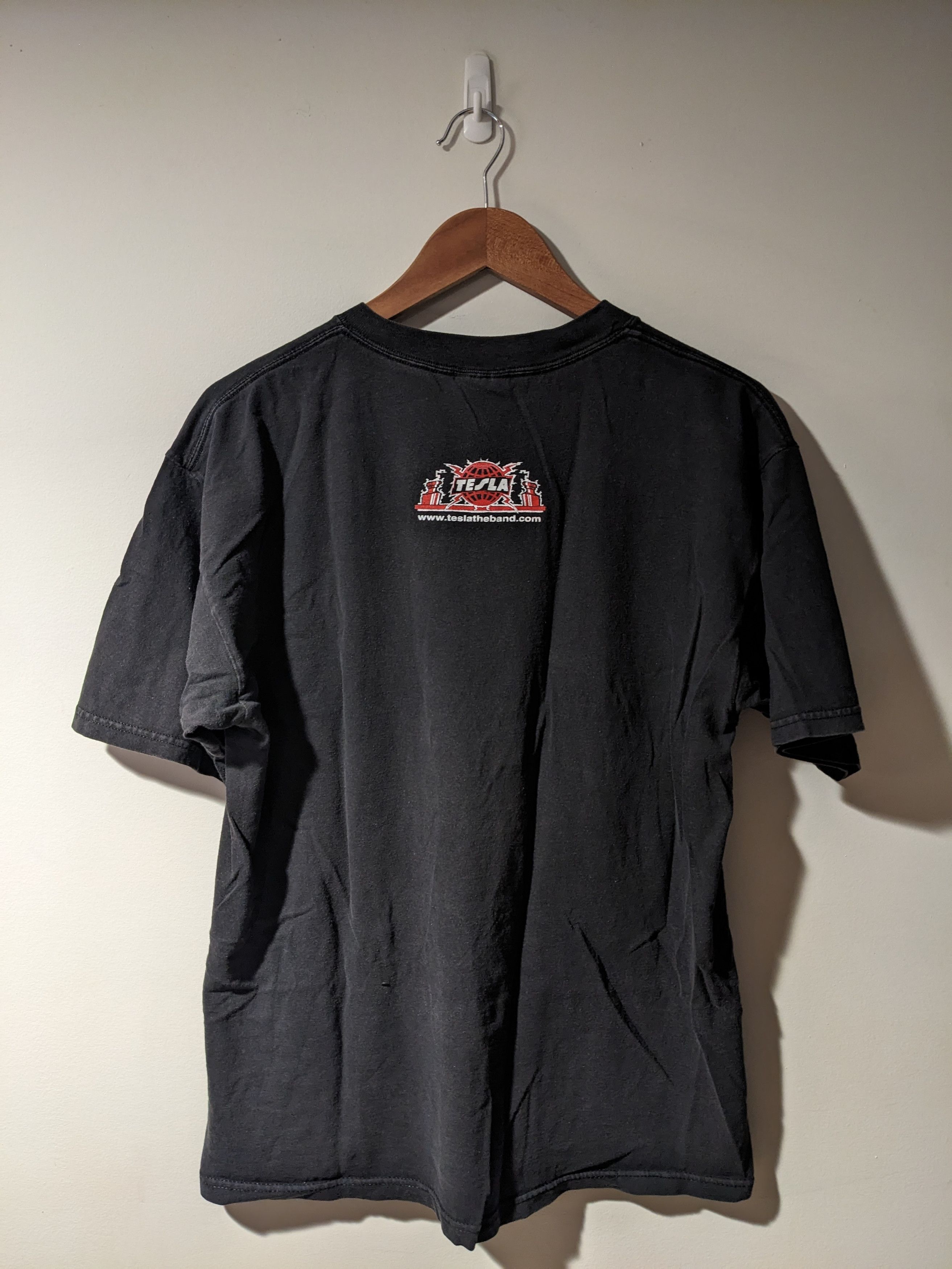Band Tees × Vintage Vintage 2006 Tesla Replugged Band Tour Black Large T-Shirt Size US L / EU 52-54 / 3 - 6 Thumbnail