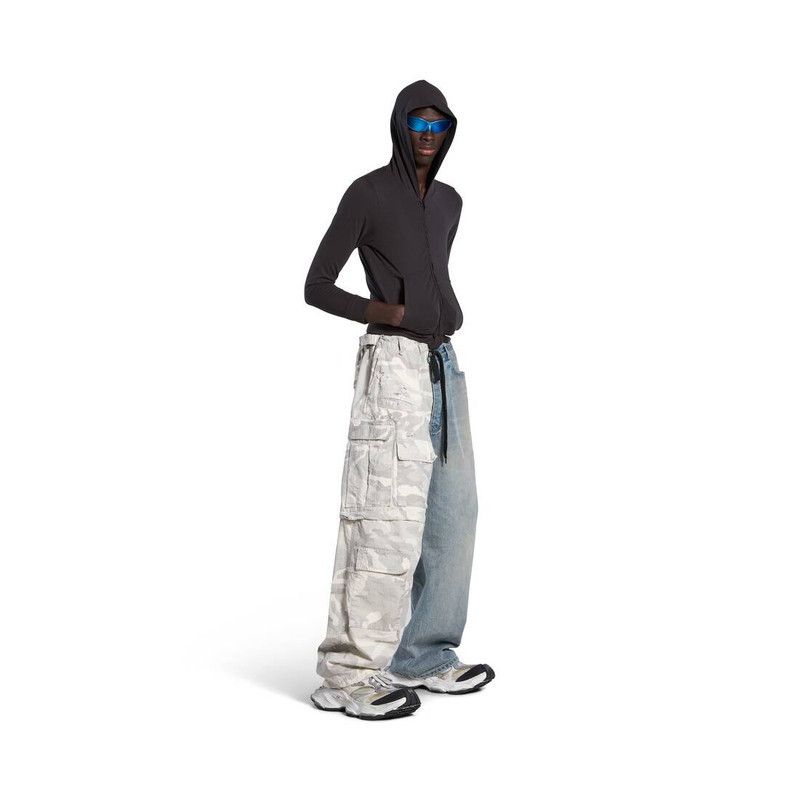 Balenciaga o1tr1nto0825 Baggy Pants in Multicolor Size US 28 / EU 44 - 3 Thumbnail