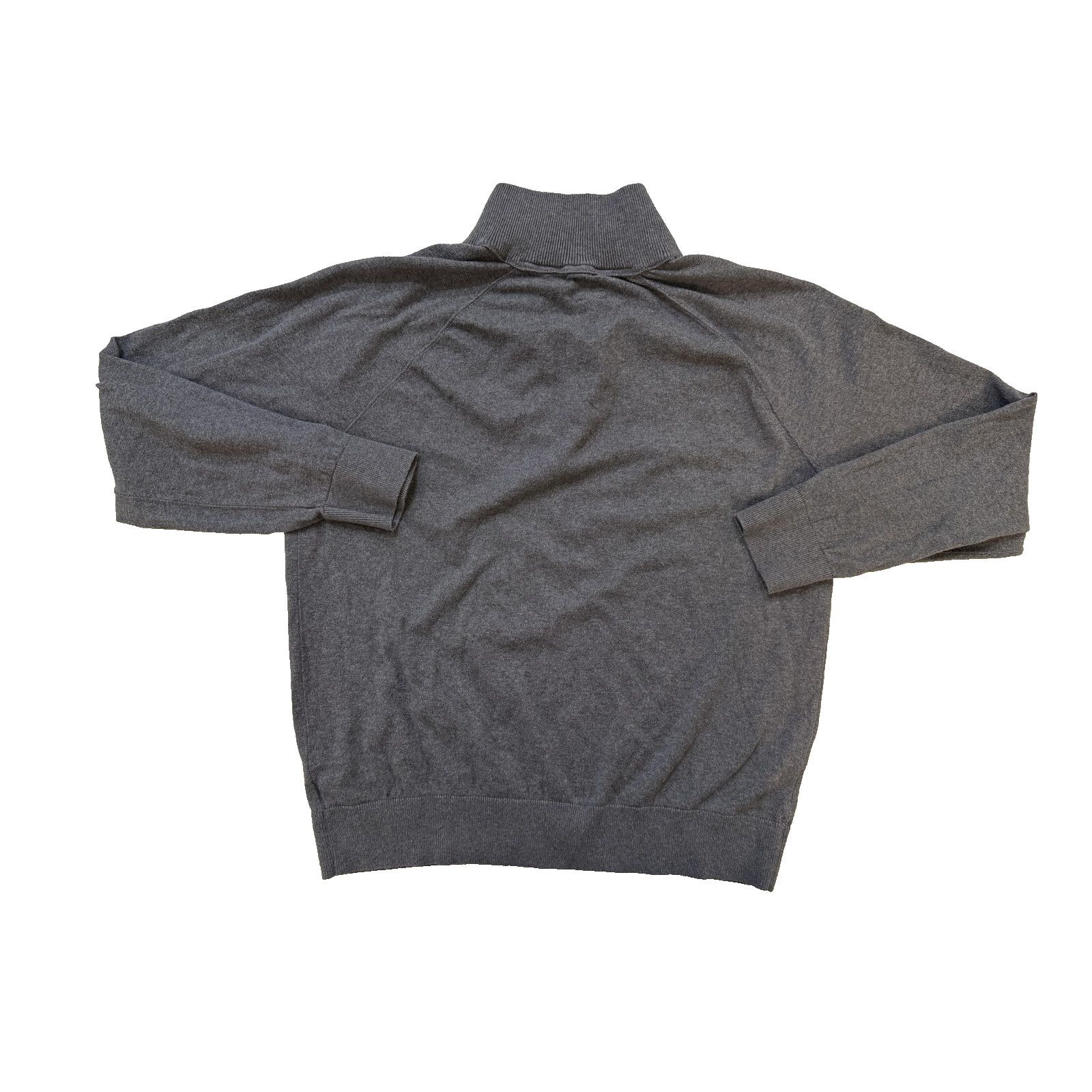 Gap Vintage GAP Sweater Mens Medium Half Zip Gray Pullover Size US M / EU 48-50 / 2 - 2 Thumbnail