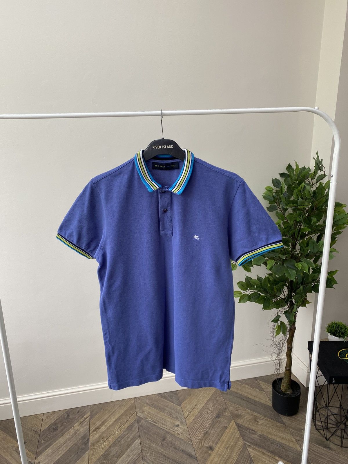 Designer × Etro × Vintage Vintage Etro Luxury Polo T-Shirt Size US S / EU 44-46 / 1 - 1 Thumbnail