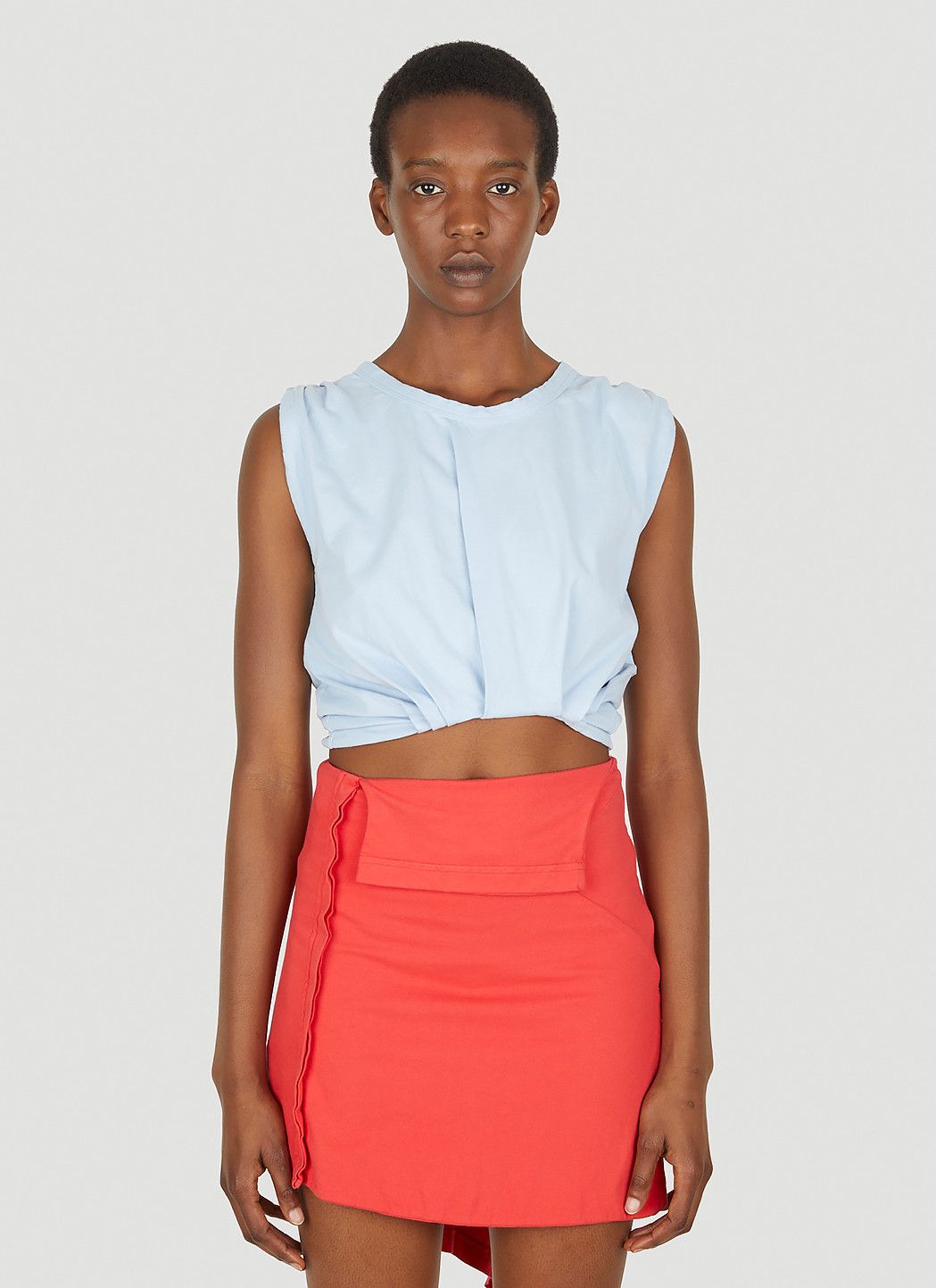 Lourdes Gathered Top Size L / US 10 / IT 46 - 1 Thumbnail