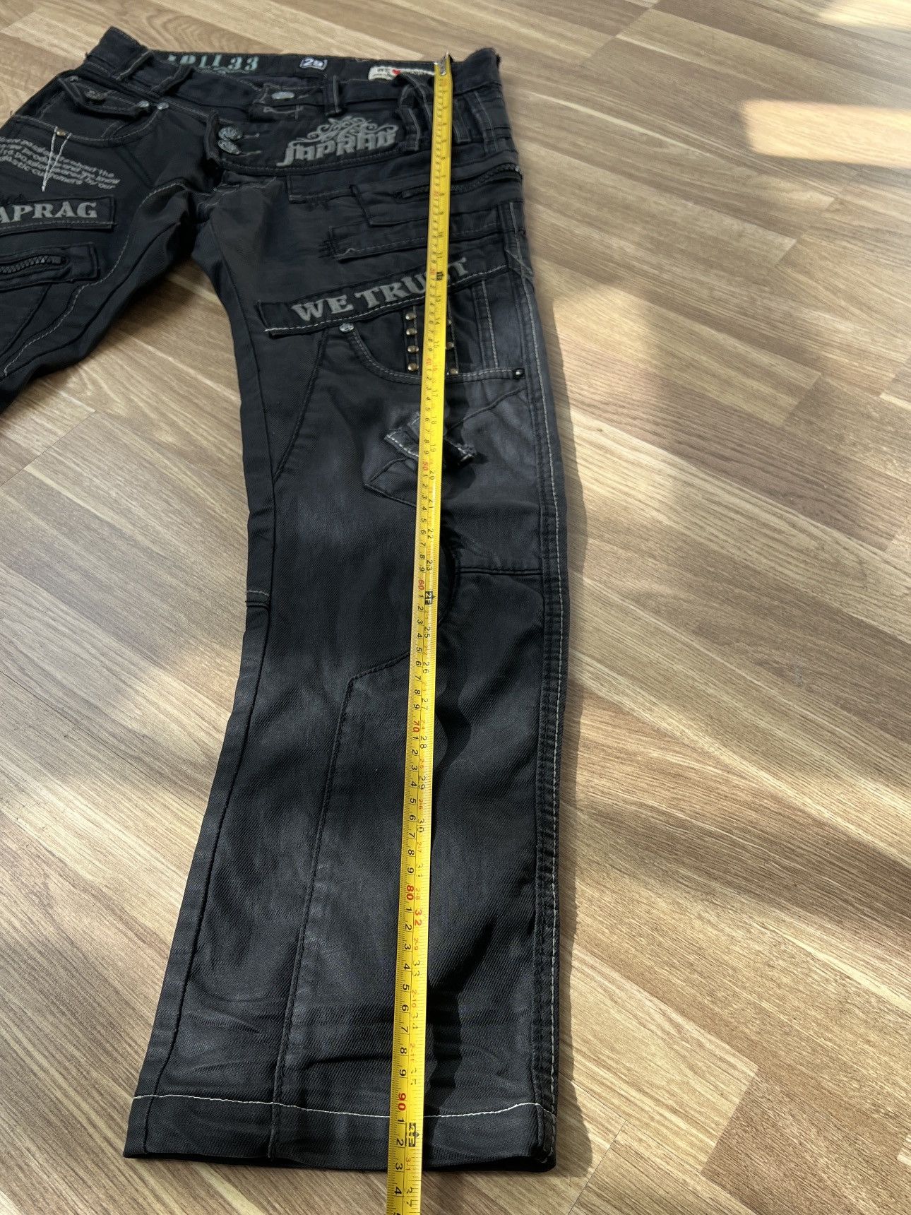 Other Japrag Japan Design Jeans by Okishama Samoki Gray size 29 Size US 29 - 12 Thumbnail