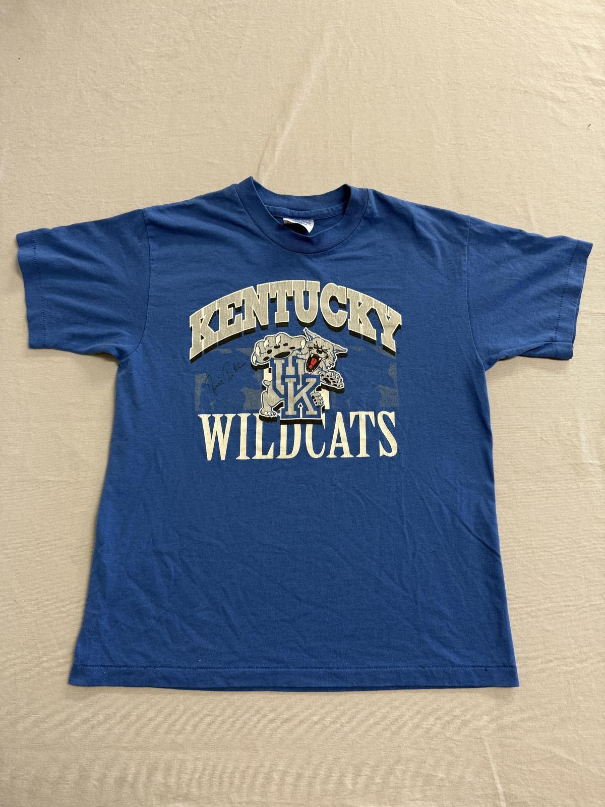 Hanes Vintage Kentucky Wildcats Basketball Tee Rick Pitino T-shirt Size US S / EU 44-46 / 1 - 1 Thumbnail